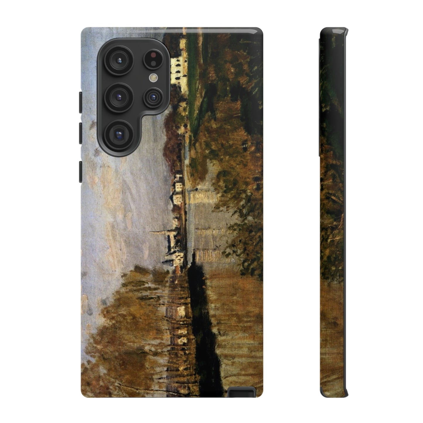 The Seine at Argenteuil by Claude Monet - Cell Phone Case