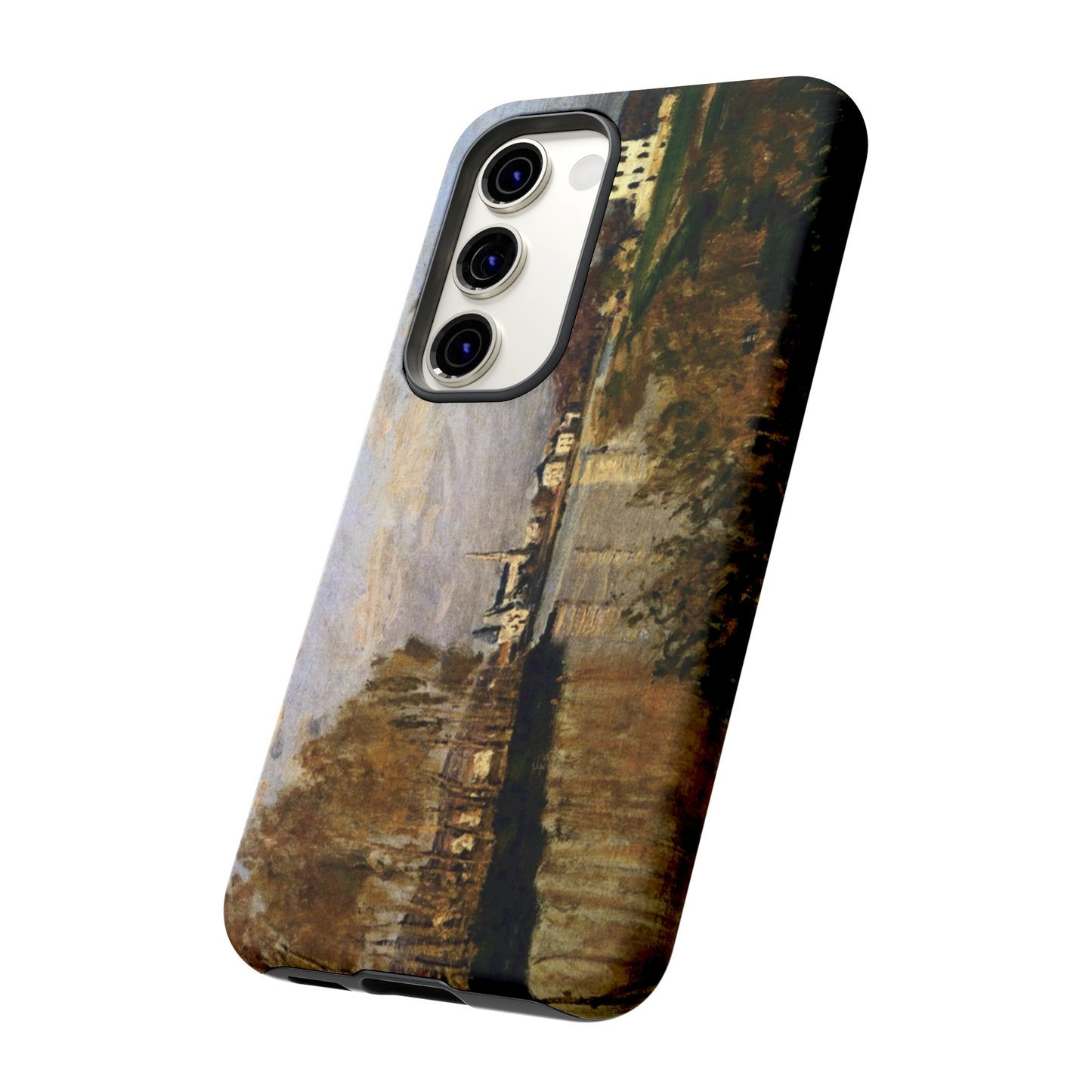 The Seine at Argenteuil by Claude Monet - Cell Phone Case