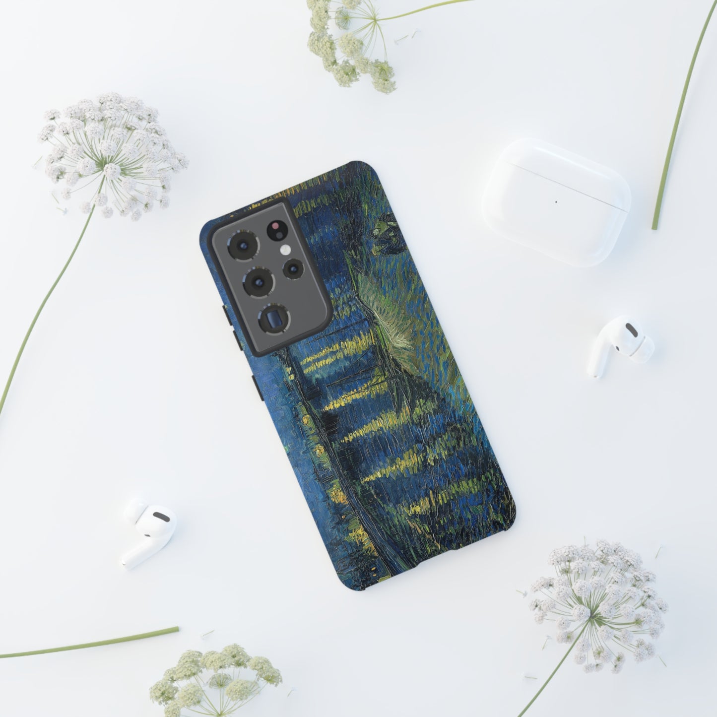 Starry Night over the Rhone by Vincent Van Gogh - Cell Phone Case