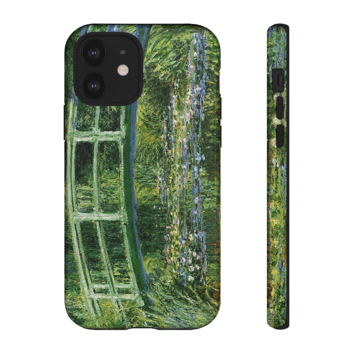 Water Lilies and a Japanese Bridge by Claude Monet - Cell Phone Case