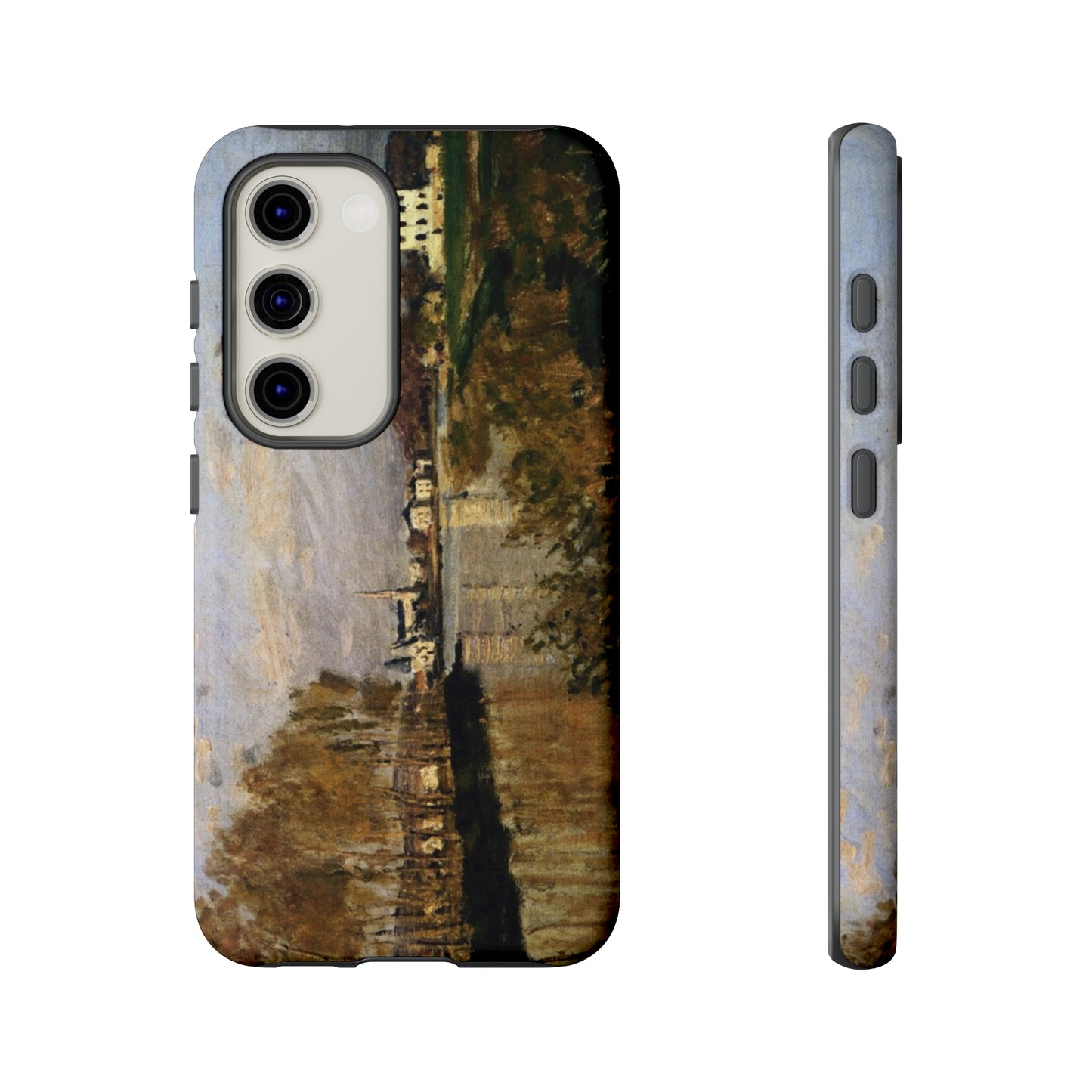 The Seine at Argenteuil by Claude Monet - Cell Phone Case