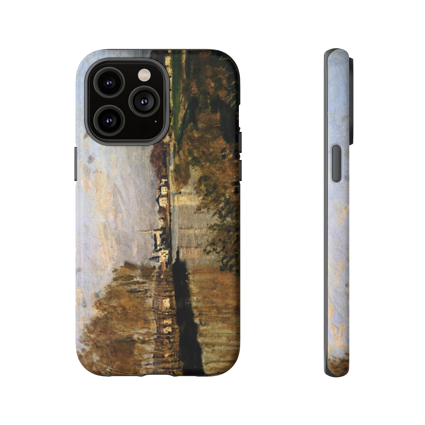 The Seine at Argenteuil by Claude Monet - Cell Phone Case