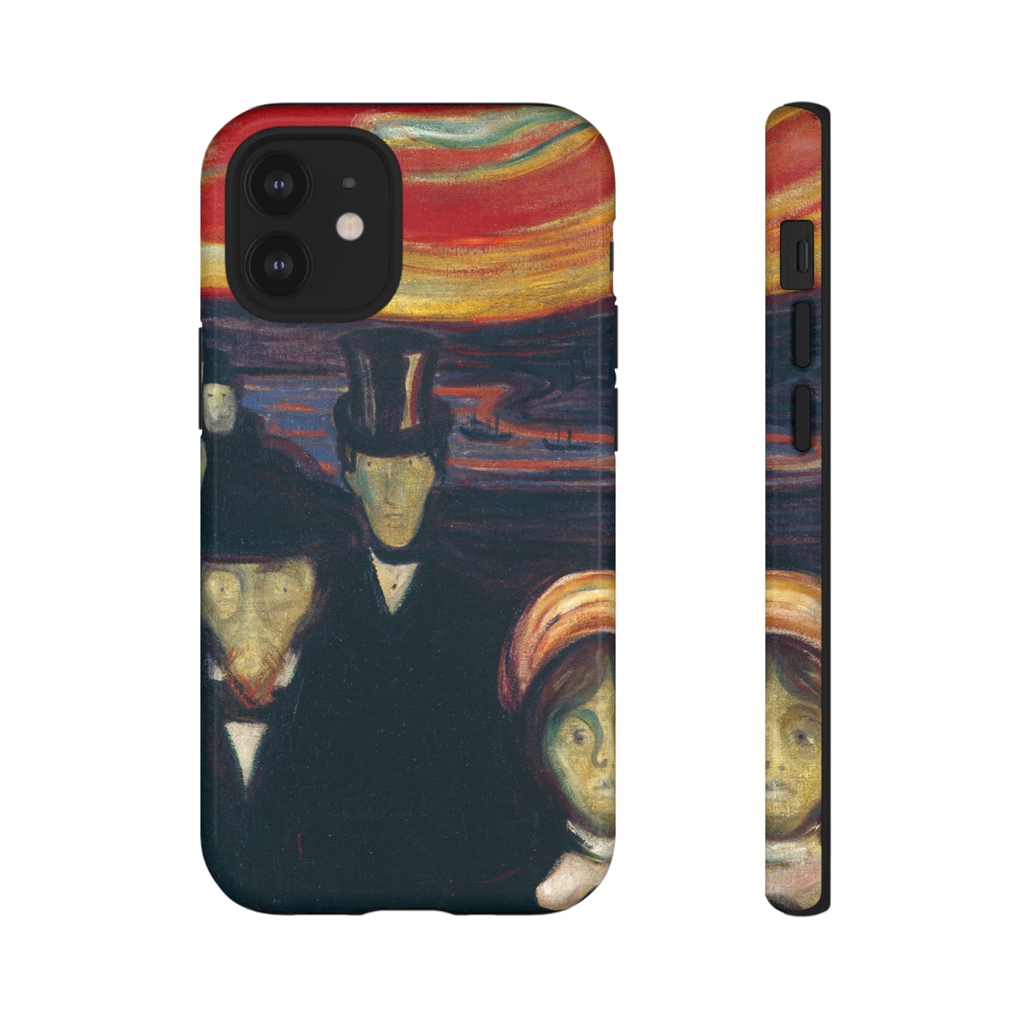 Anxiety by Edvard Munch - Cell Phone Case