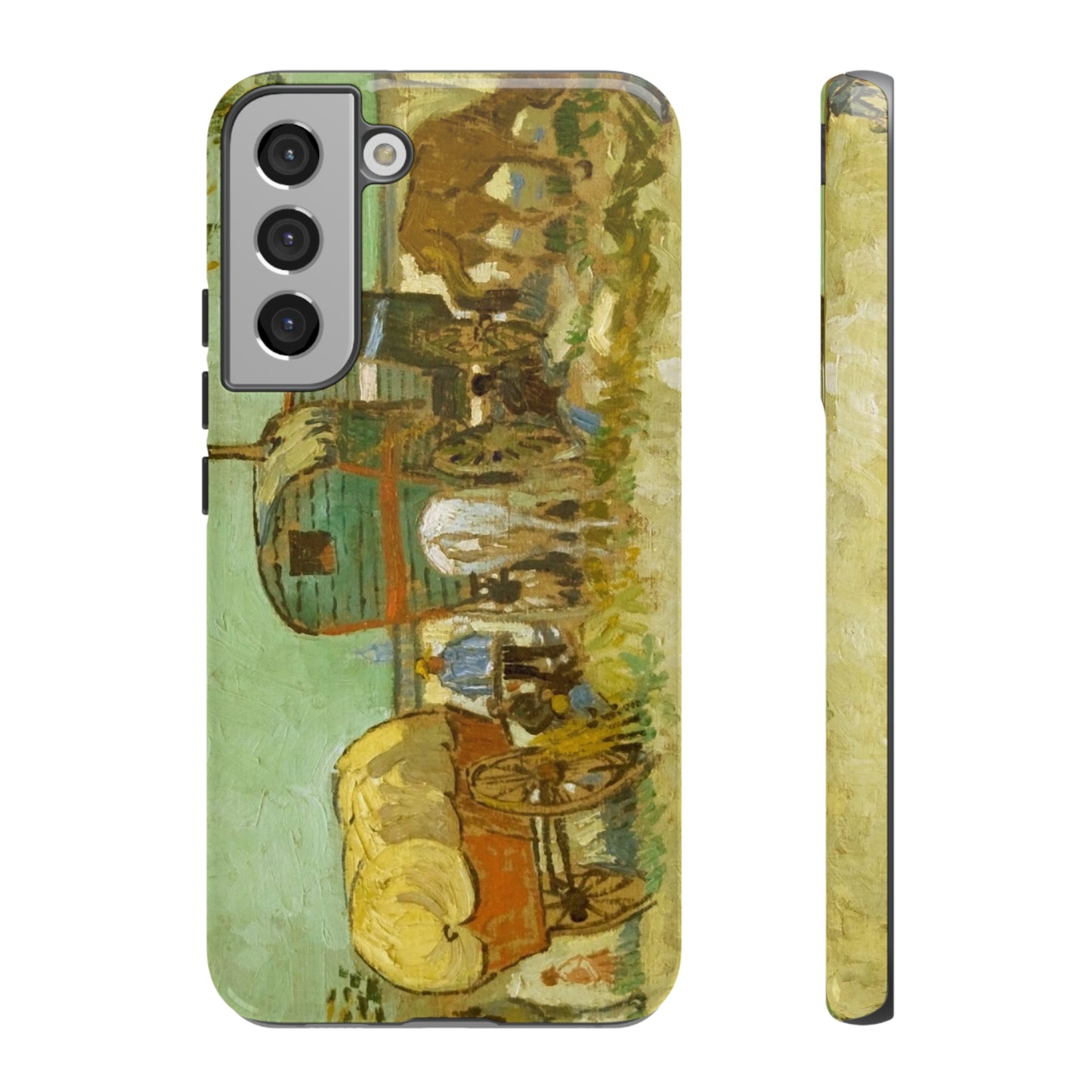 Encampment of Gypsies with Caravans by Vincent Van Gogh - Cell Phone Case