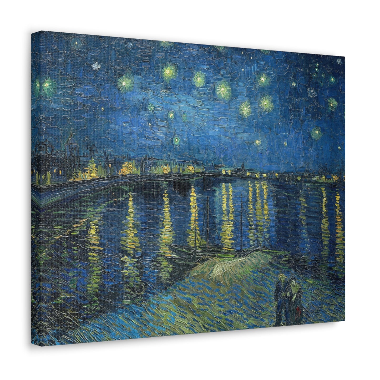 Starry Night Over the Rhone - By Vincent Van Gogh