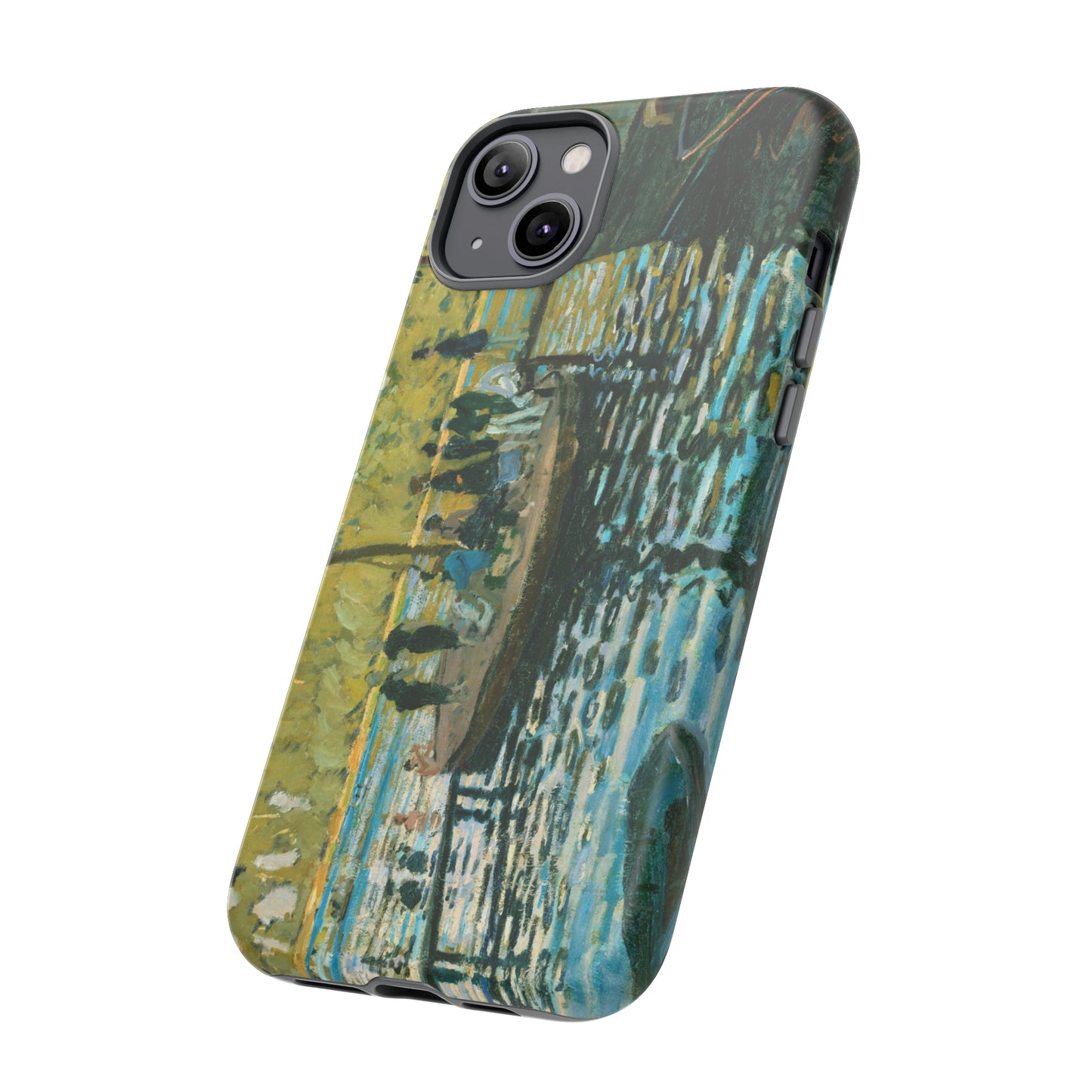 La Grenouillére by Claude Monet - Cell Phone Case