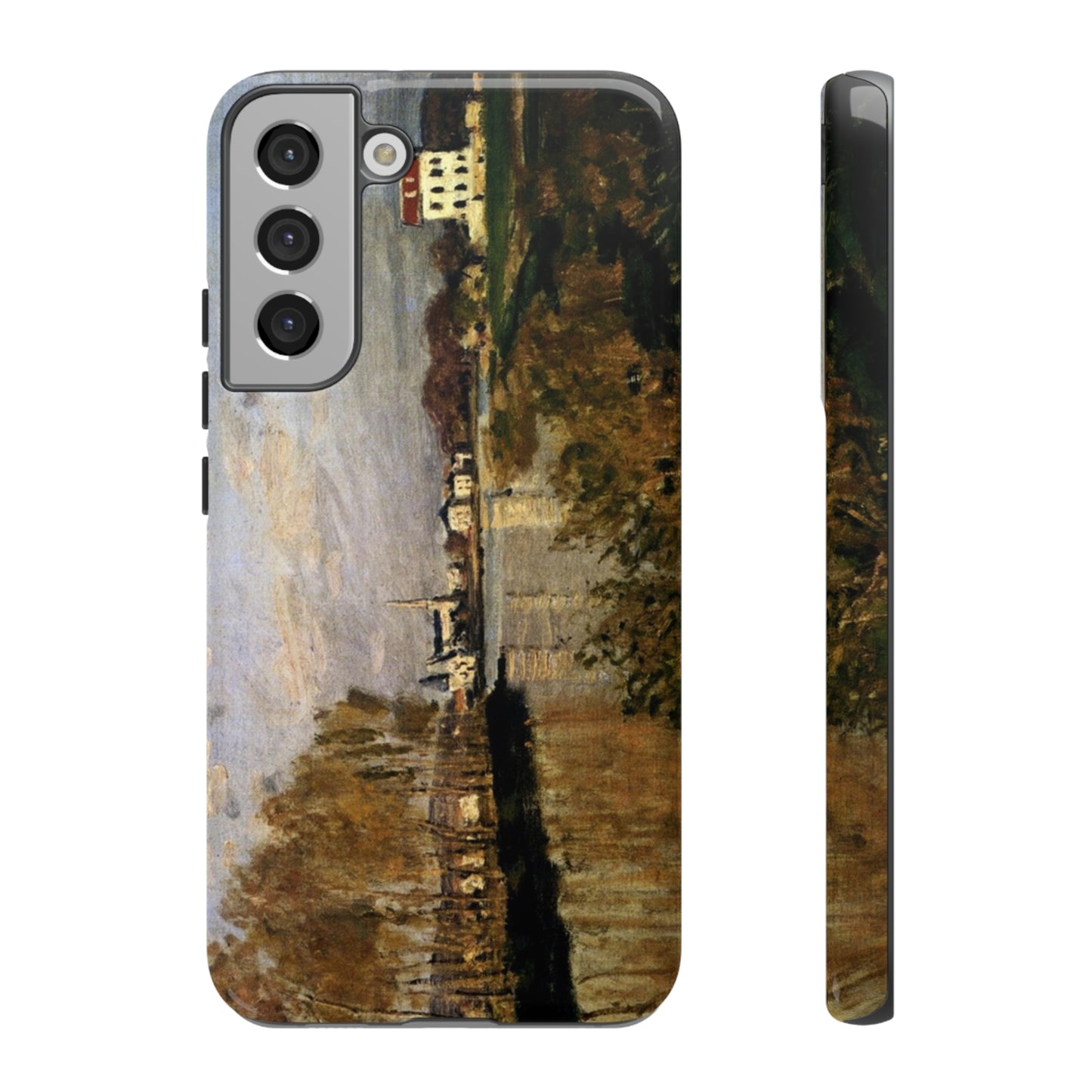 The Seine at Argenteuil by Claude Monet - Cell Phone Case