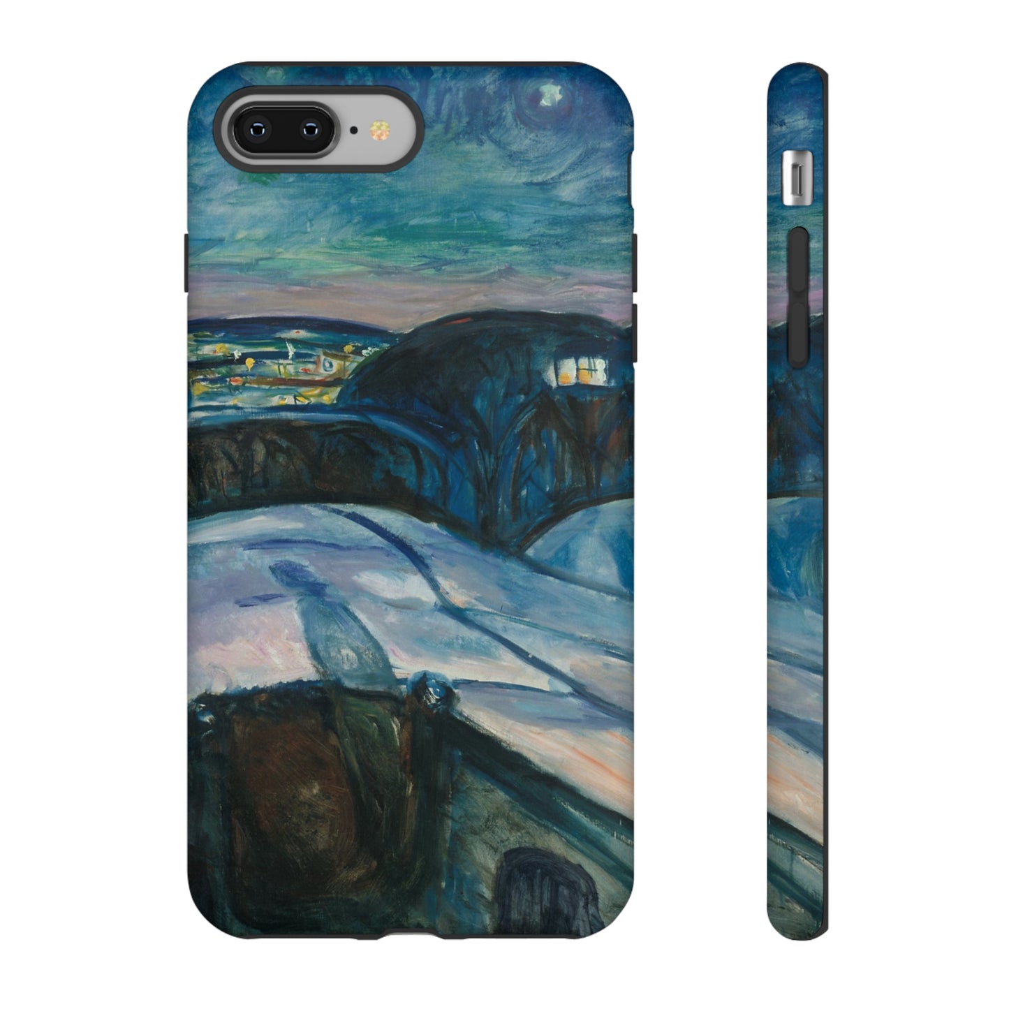 Starry Night by Edvard Munch - Cell Phone Case