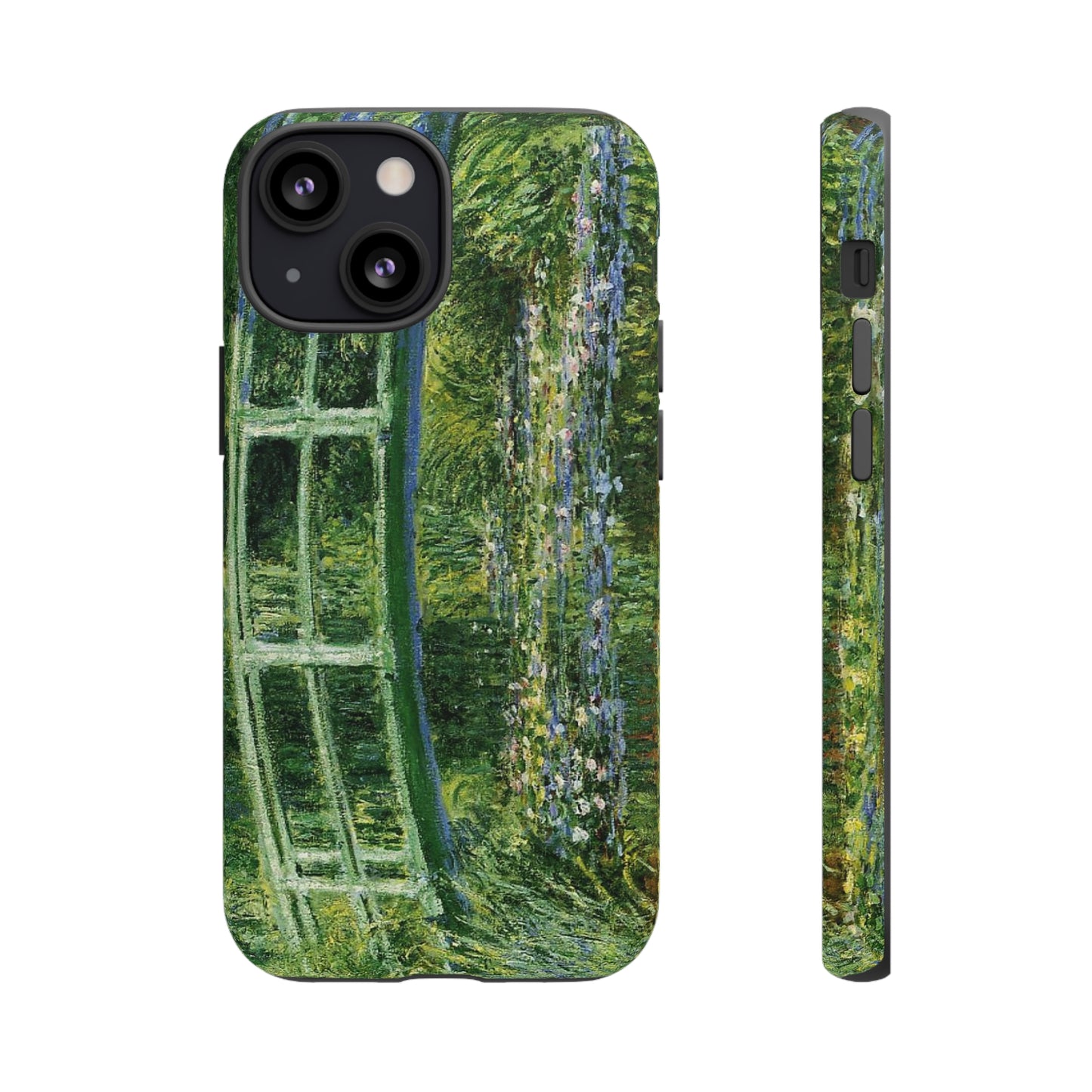 Water Lilies and a Japanese Bridge by Claude Monet - Cell Phone Case