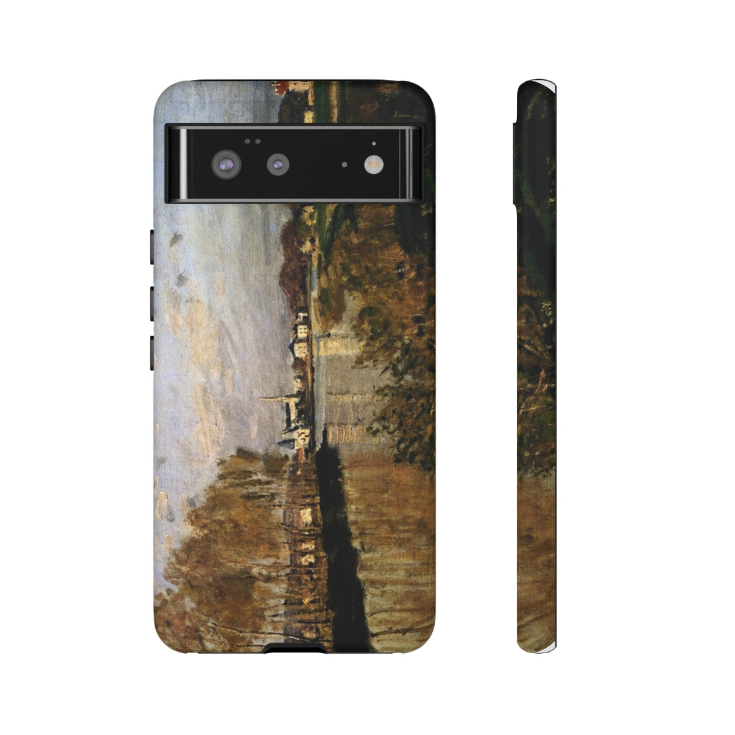 The Seine at Argenteuil by Claude Monet - Cell Phone Case