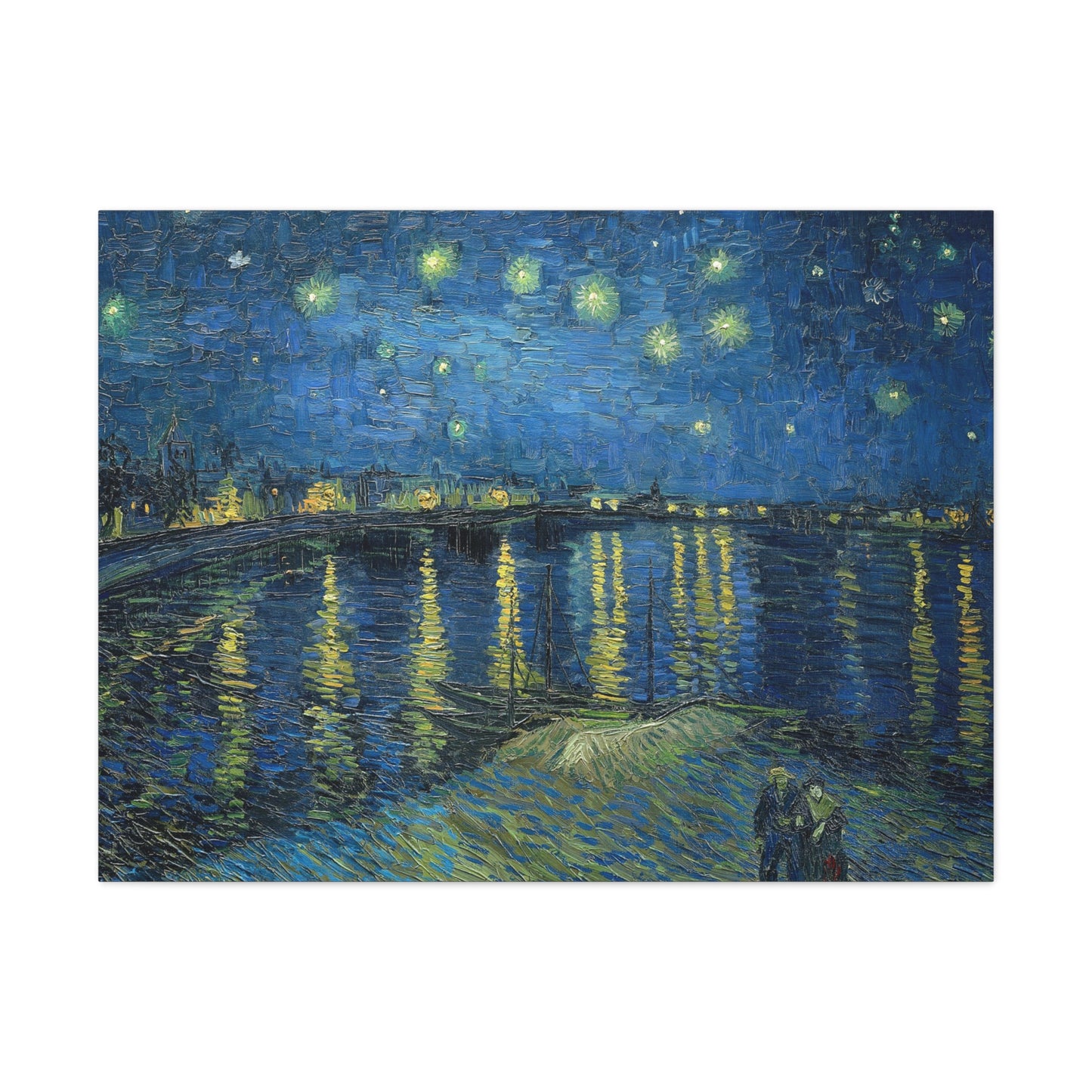 Starry Night Over the Rhone - By Vincent Van Gogh