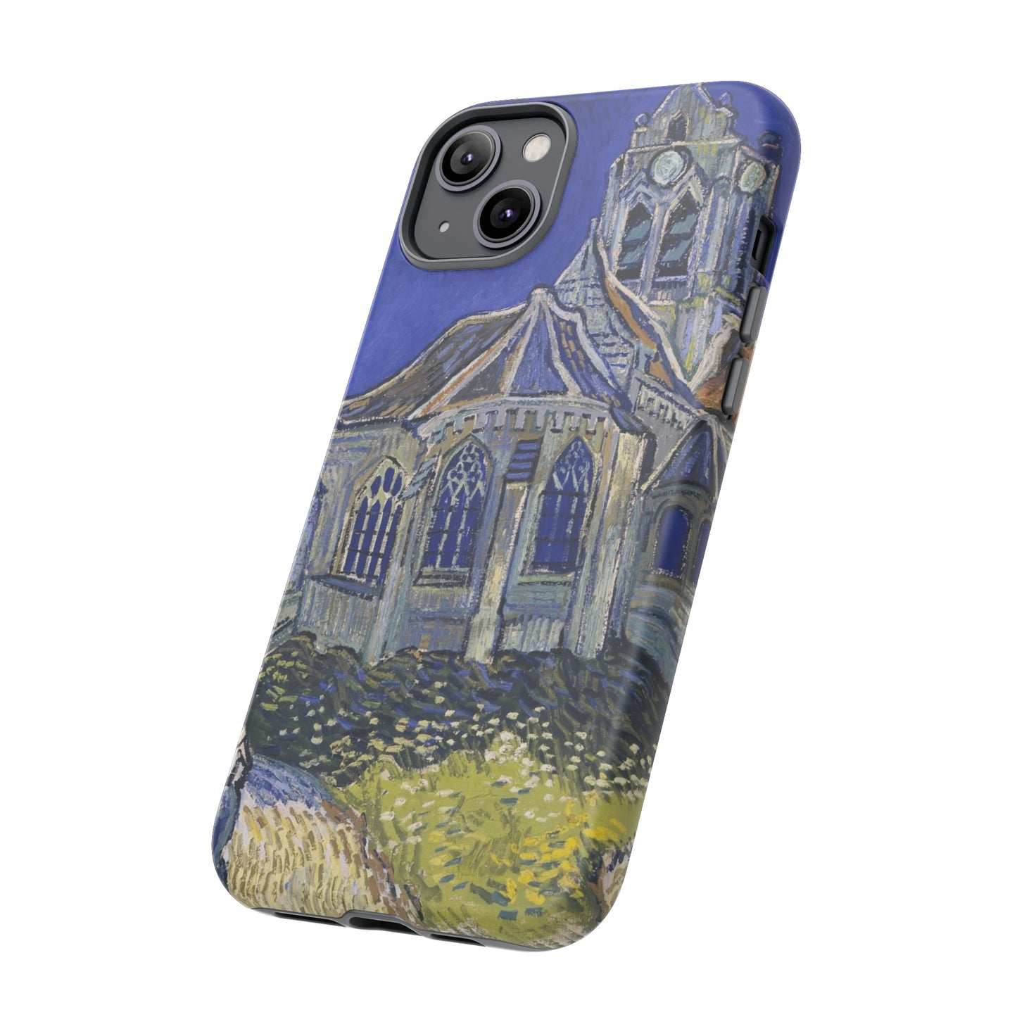 The Church in Auvers sur Oise by Vincent Van Gogh - Cell Phone Case
