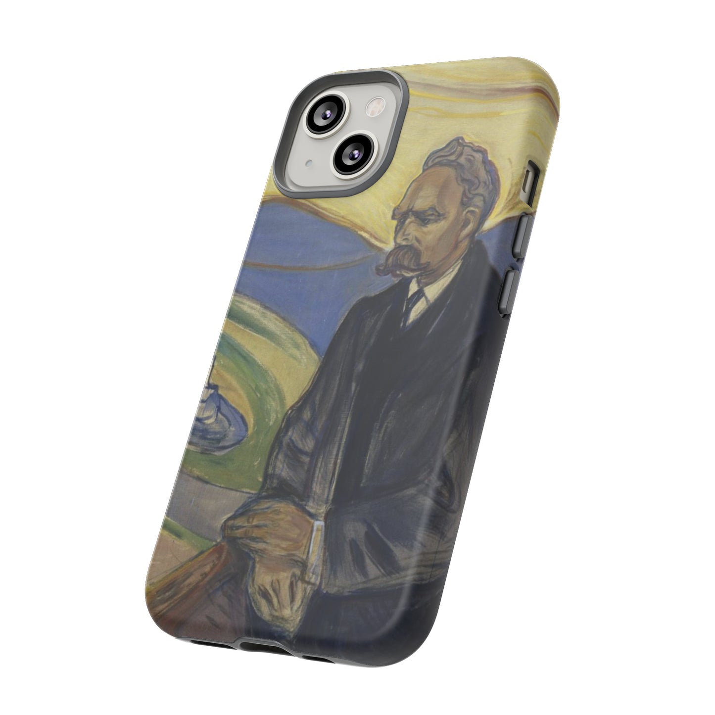 Friederich Nietzsche by Edvard Munch - Cell Phone Case