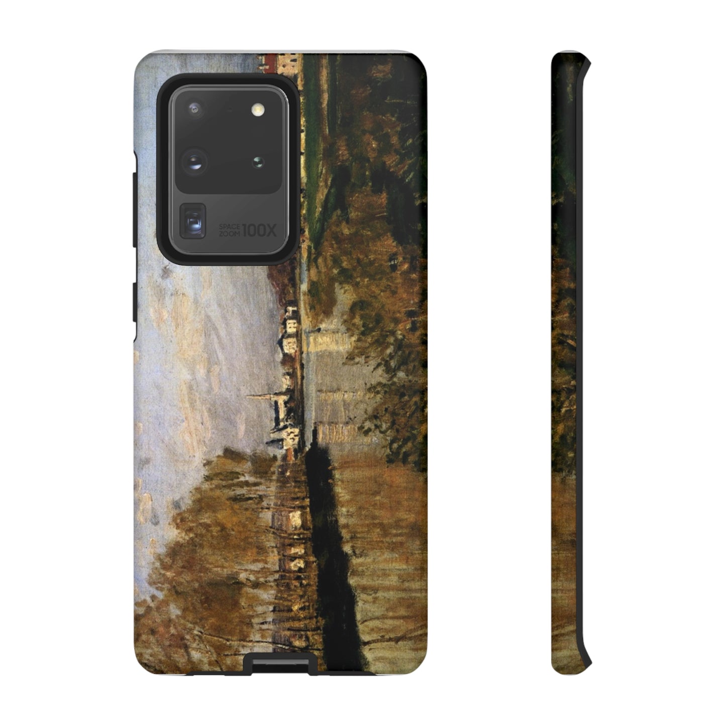 The Seine at Argenteuil by Claude Monet - Cell Phone Case