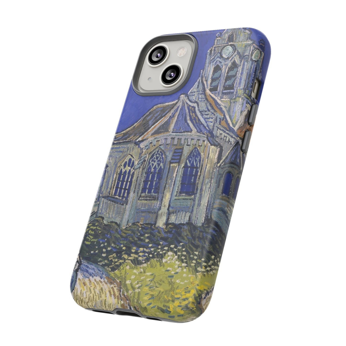The Church in Auvers sur Oise by Vincent Van Gogh - Cell Phone Case