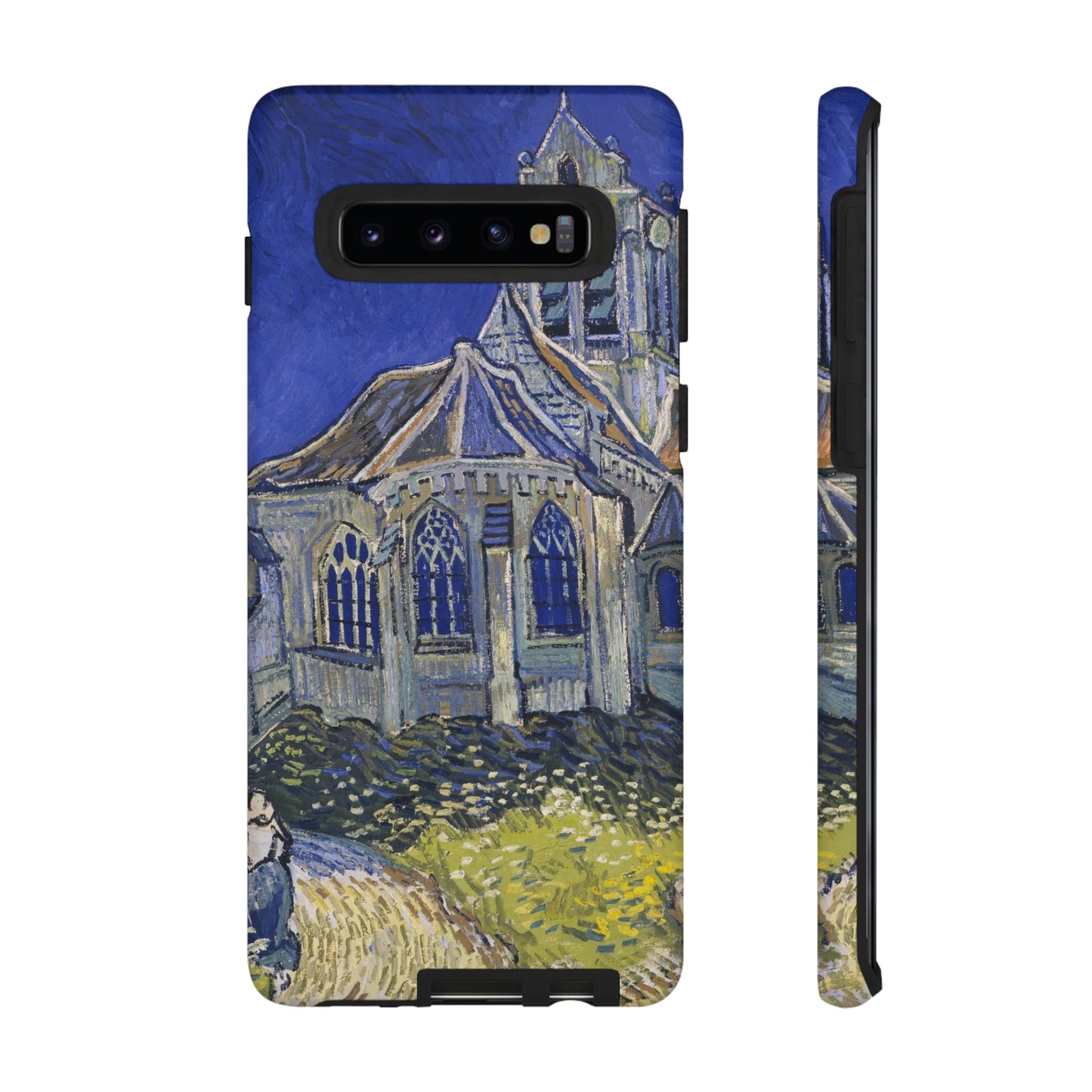 The Church in Auvers sur Oise by Vincent Van Gogh - Cell Phone Case