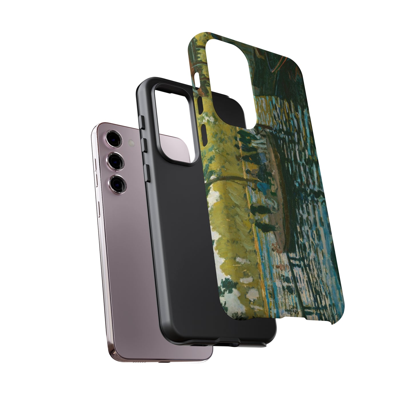 La Grenouillére by Claude Monet - Cell Phone Case