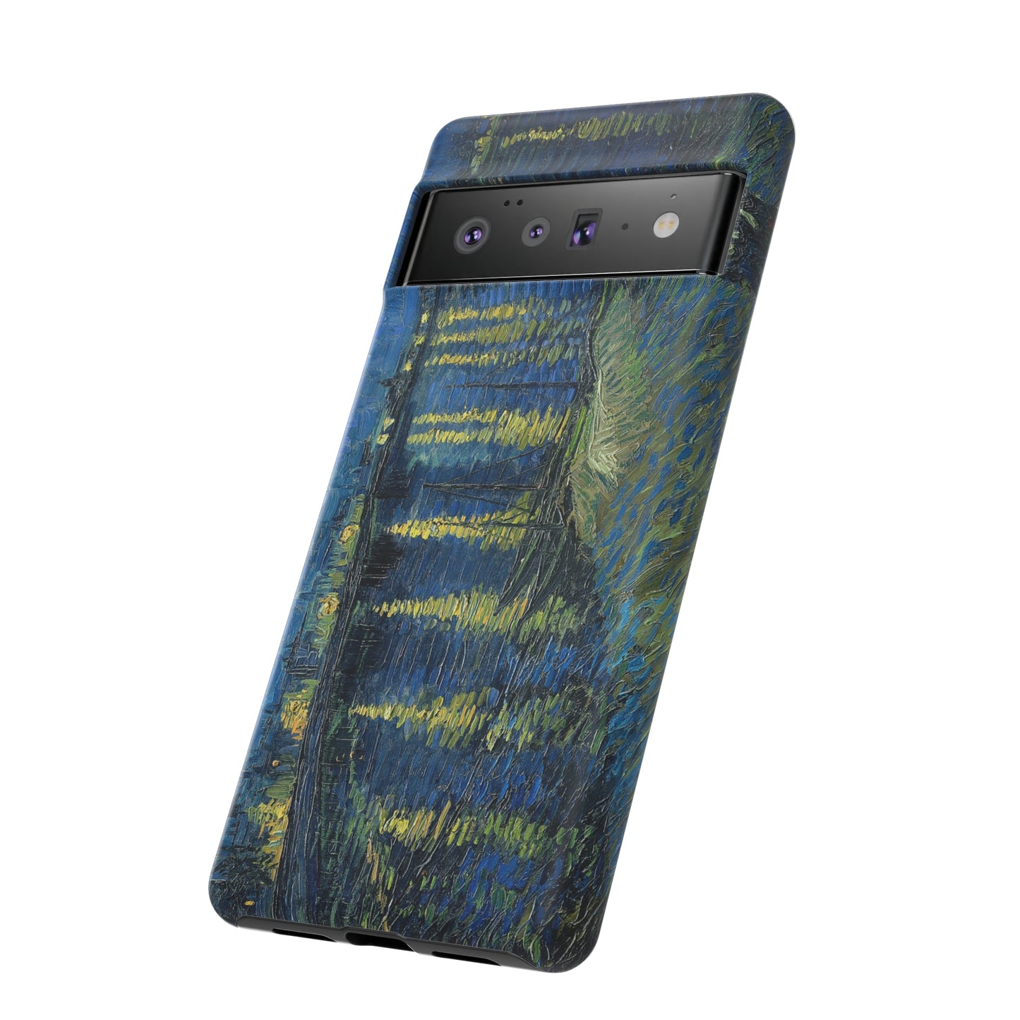 Starry Night over the Rhone by Vincent Van Gogh - Cell Phone Case