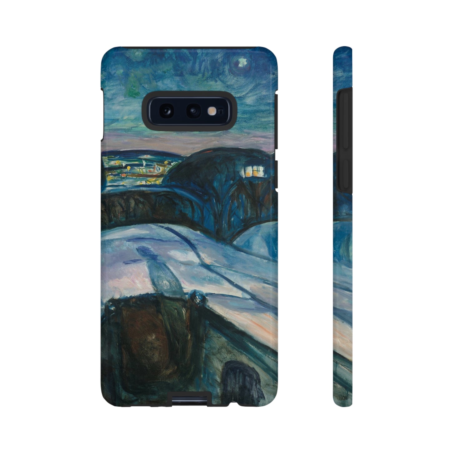 Starry Night by Edvard Munch - Cell Phone Case