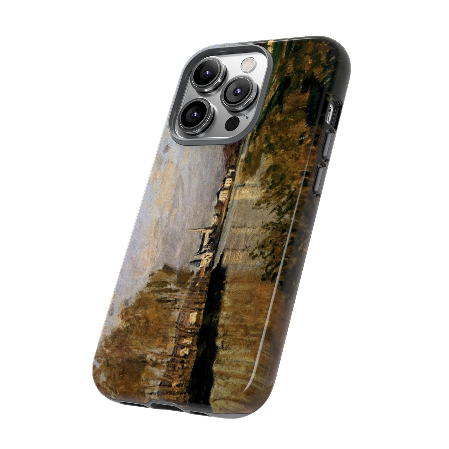 The Seine at Argenteuil by Claude Monet - Cell Phone Case