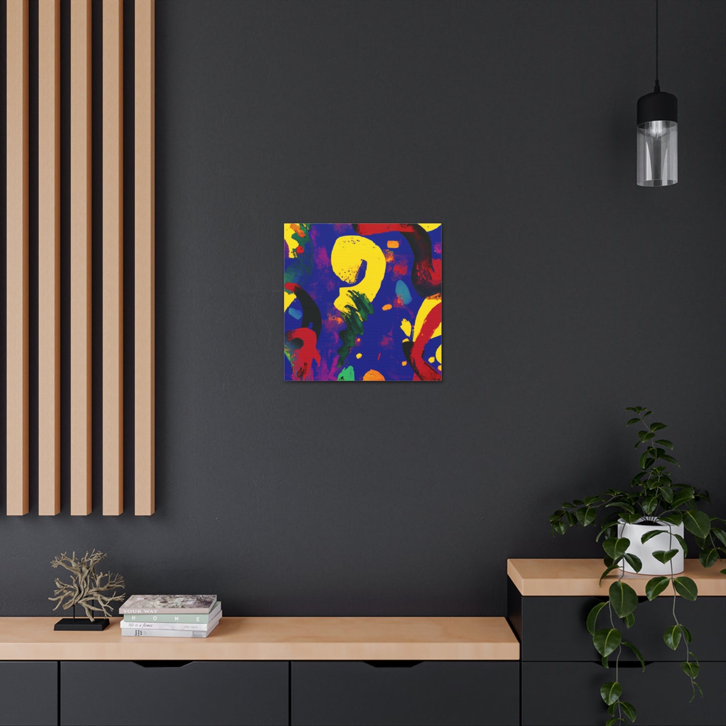 Abstract I AI Generated - Canvas Print