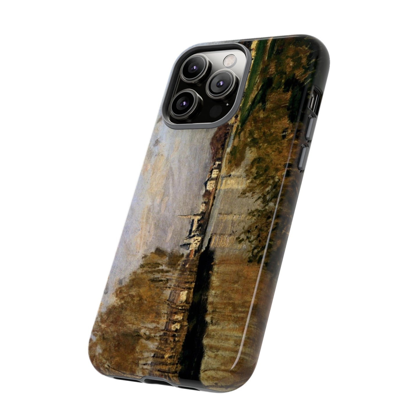 The Seine at Argenteuil by Claude Monet - Cell Phone Case