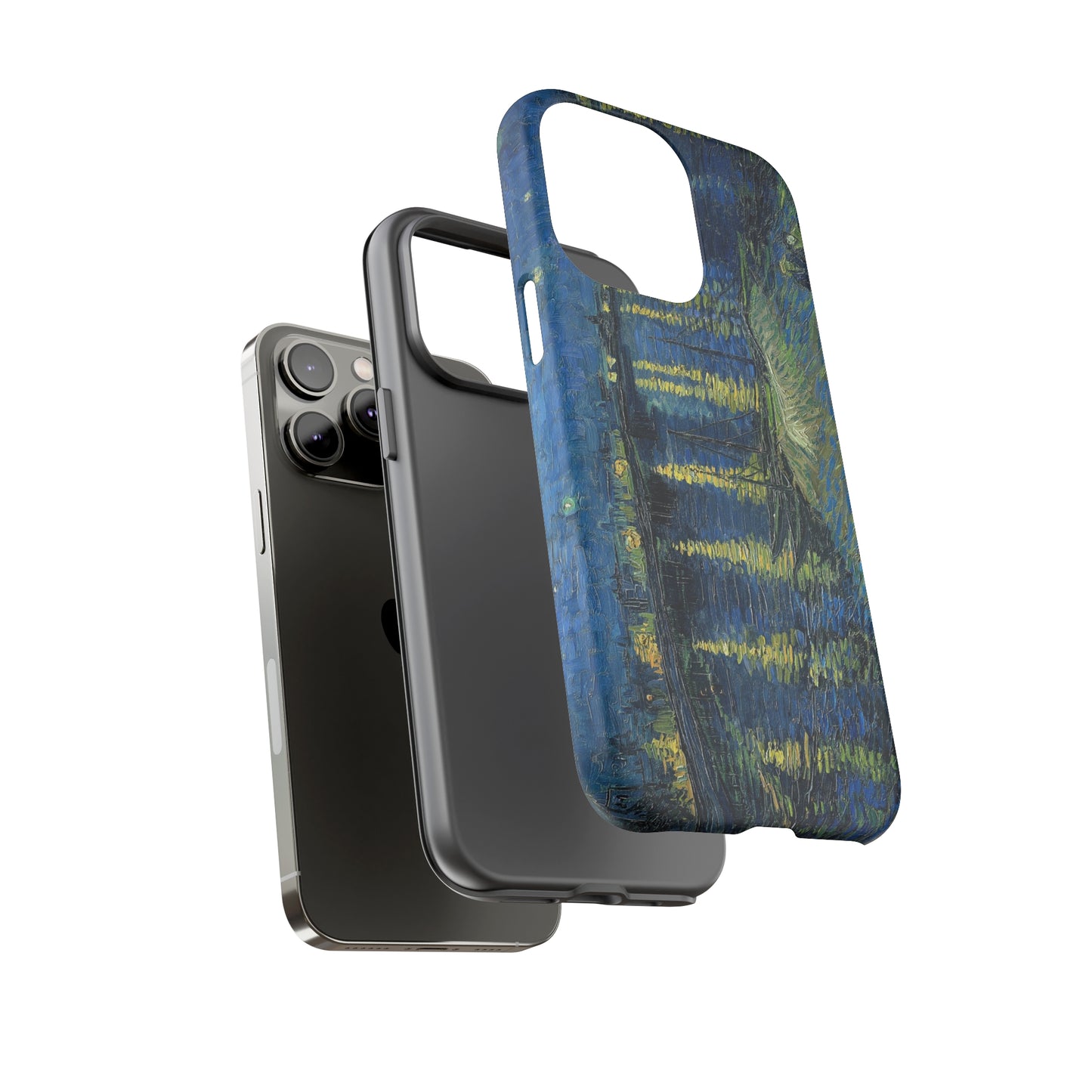 Starry Night over the Rhone by Vincent Van Gogh - Cell Phone Case