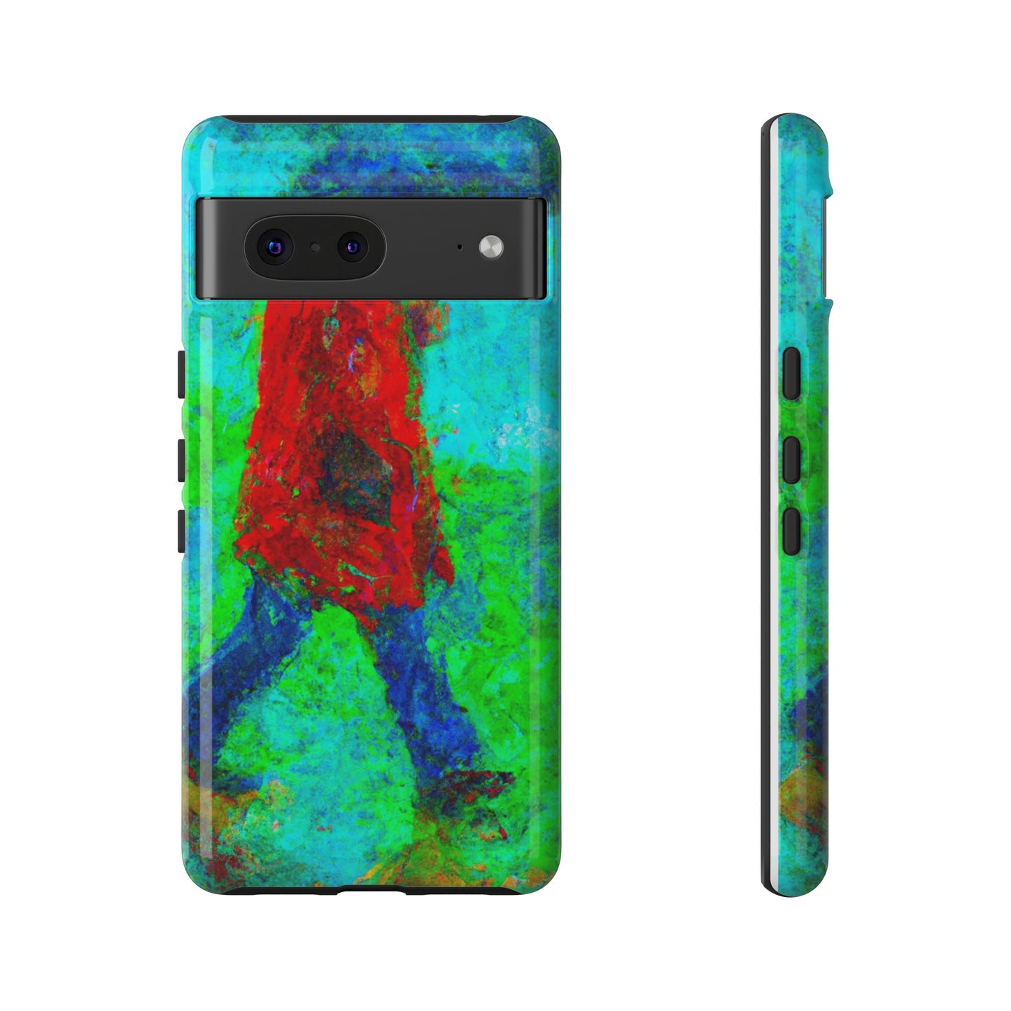 Lonely Man AI Generated - Cell Phone Case
