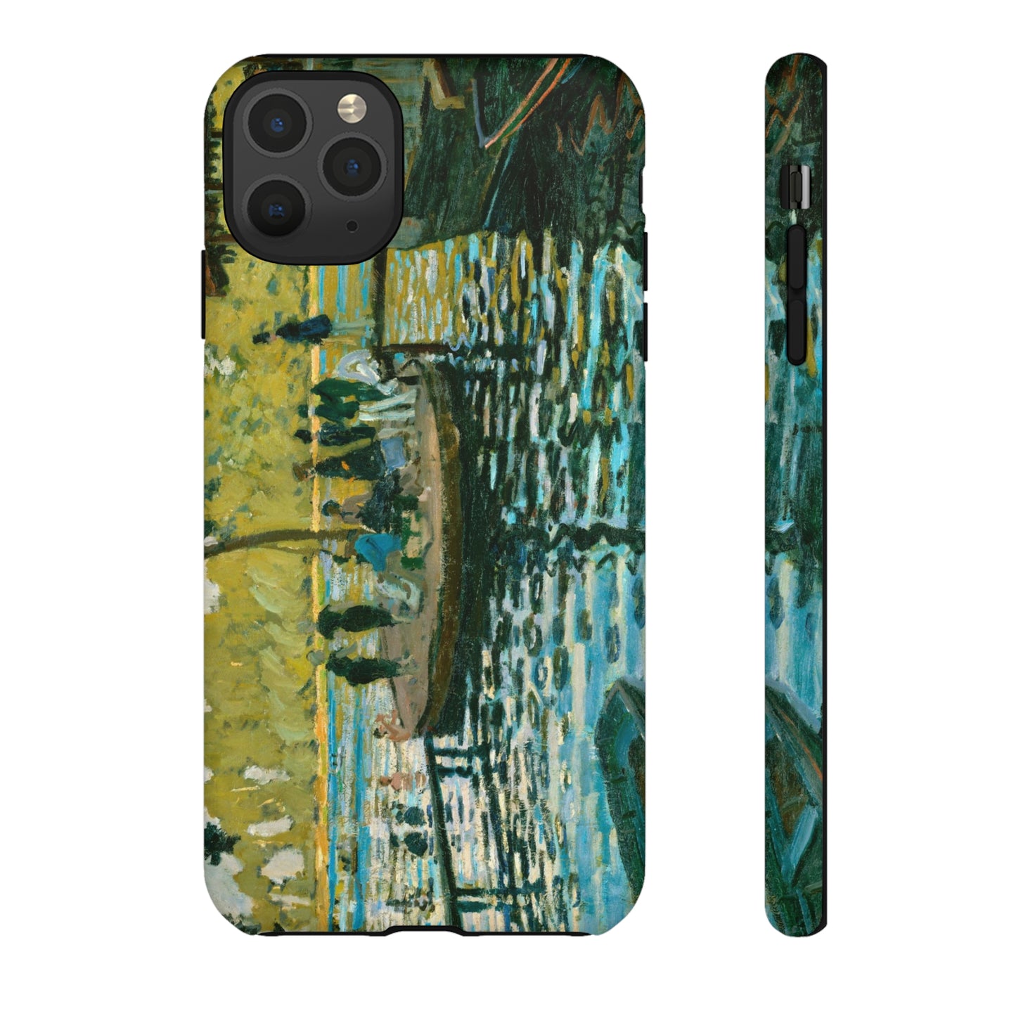 La Grenouillére by Claude Monet - Cell Phone Case