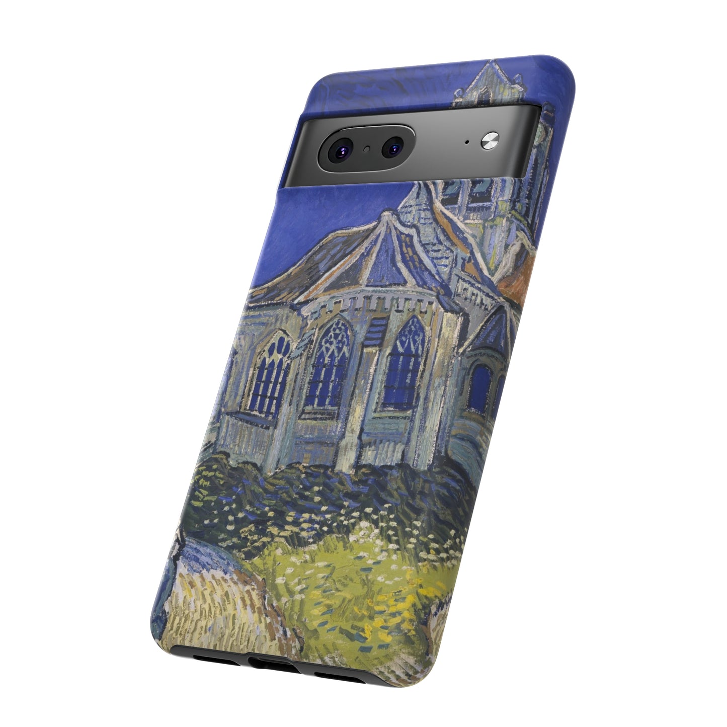 The Church in Auvers sur Oise by Vincent Van Gogh - Cell Phone Case
