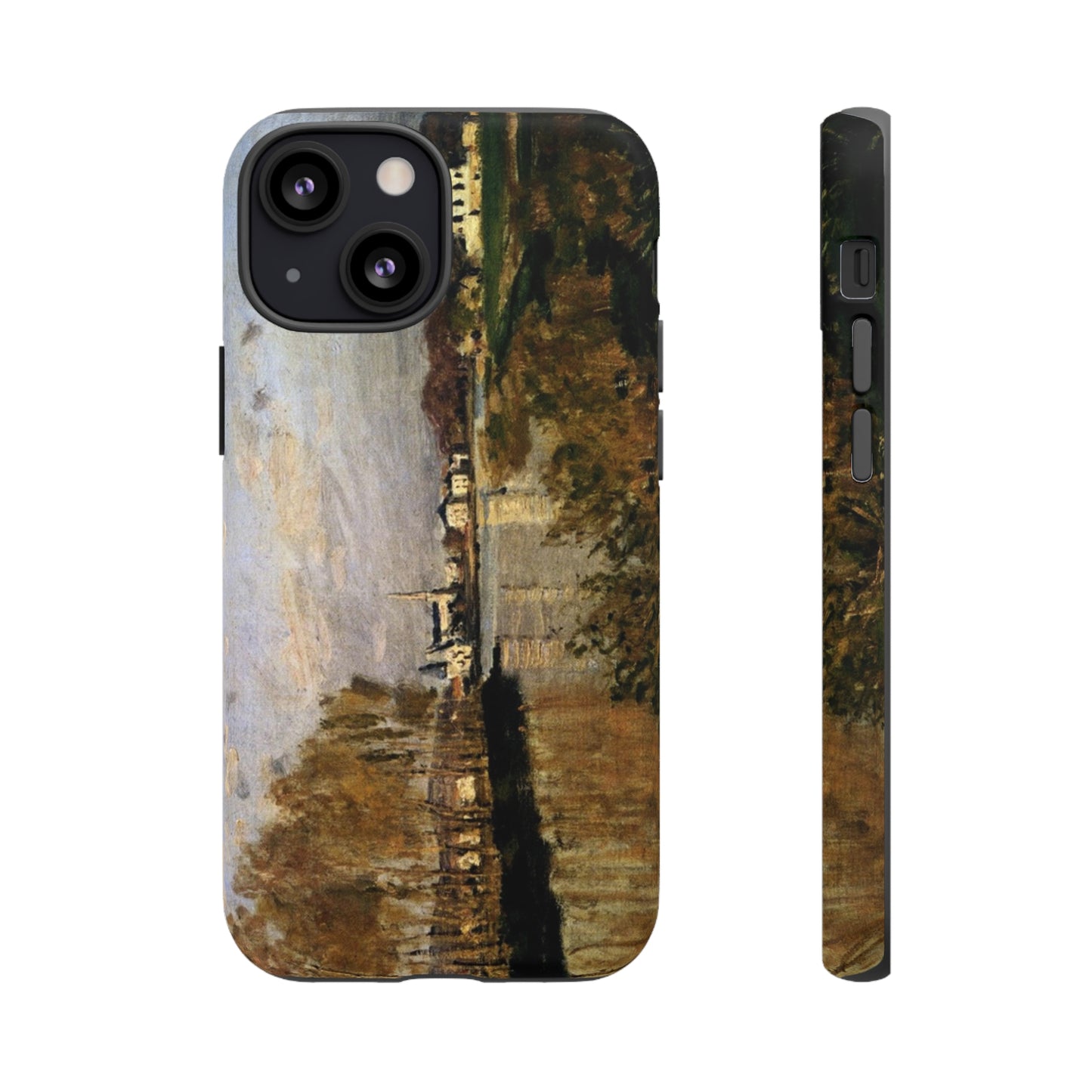 The Seine at Argenteuil by Claude Monet - Cell Phone Case