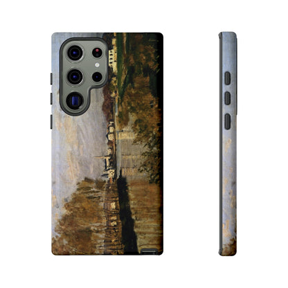 The Seine at Argenteuil by Claude Monet - Cell Phone Case
