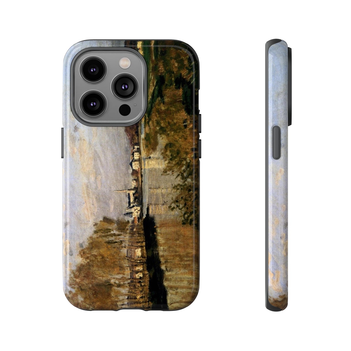 The Seine at Argenteuil by Claude Monet - Cell Phone Case