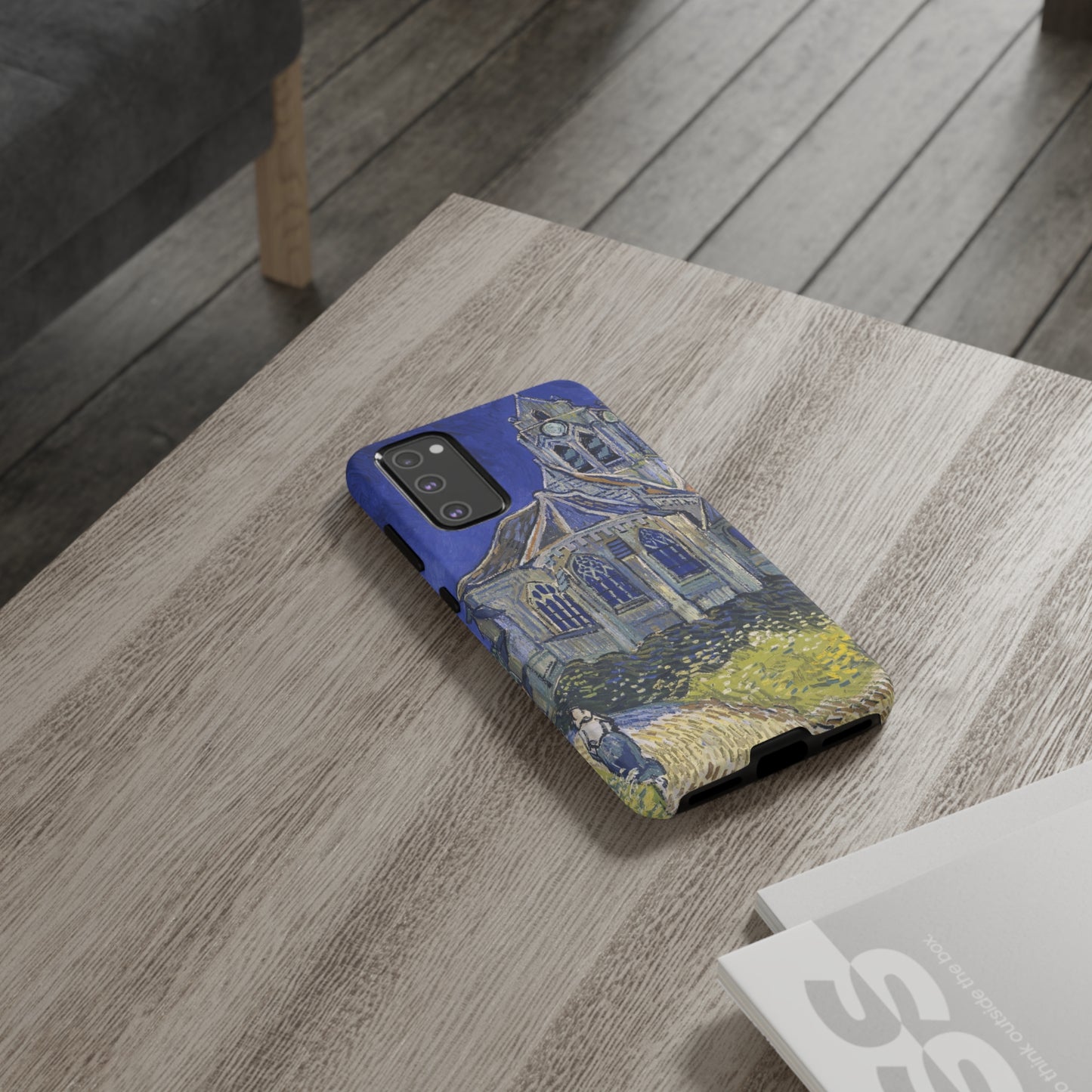 The Church in Auvers sur Oise by Vincent Van Gogh - Cell Phone Case