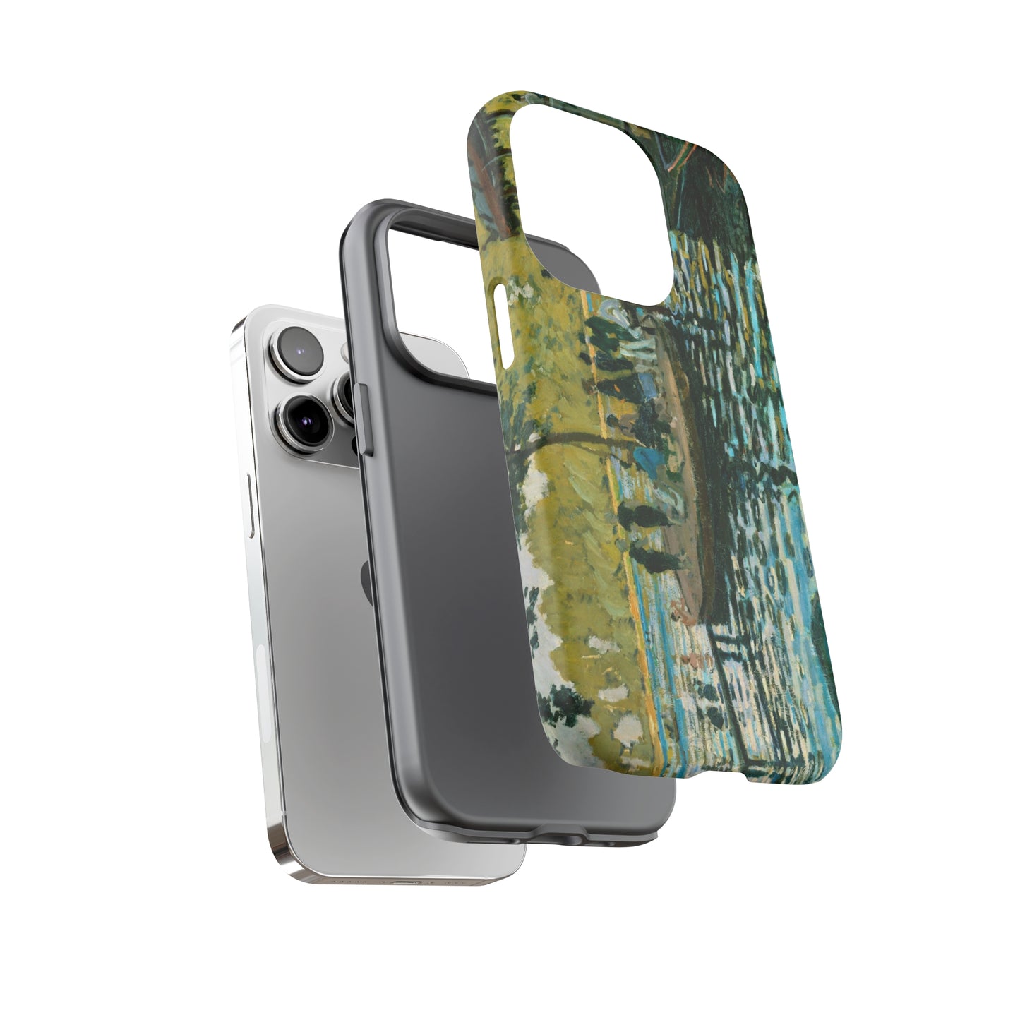 La Grenouillére by Claude Monet - Cell Phone Case