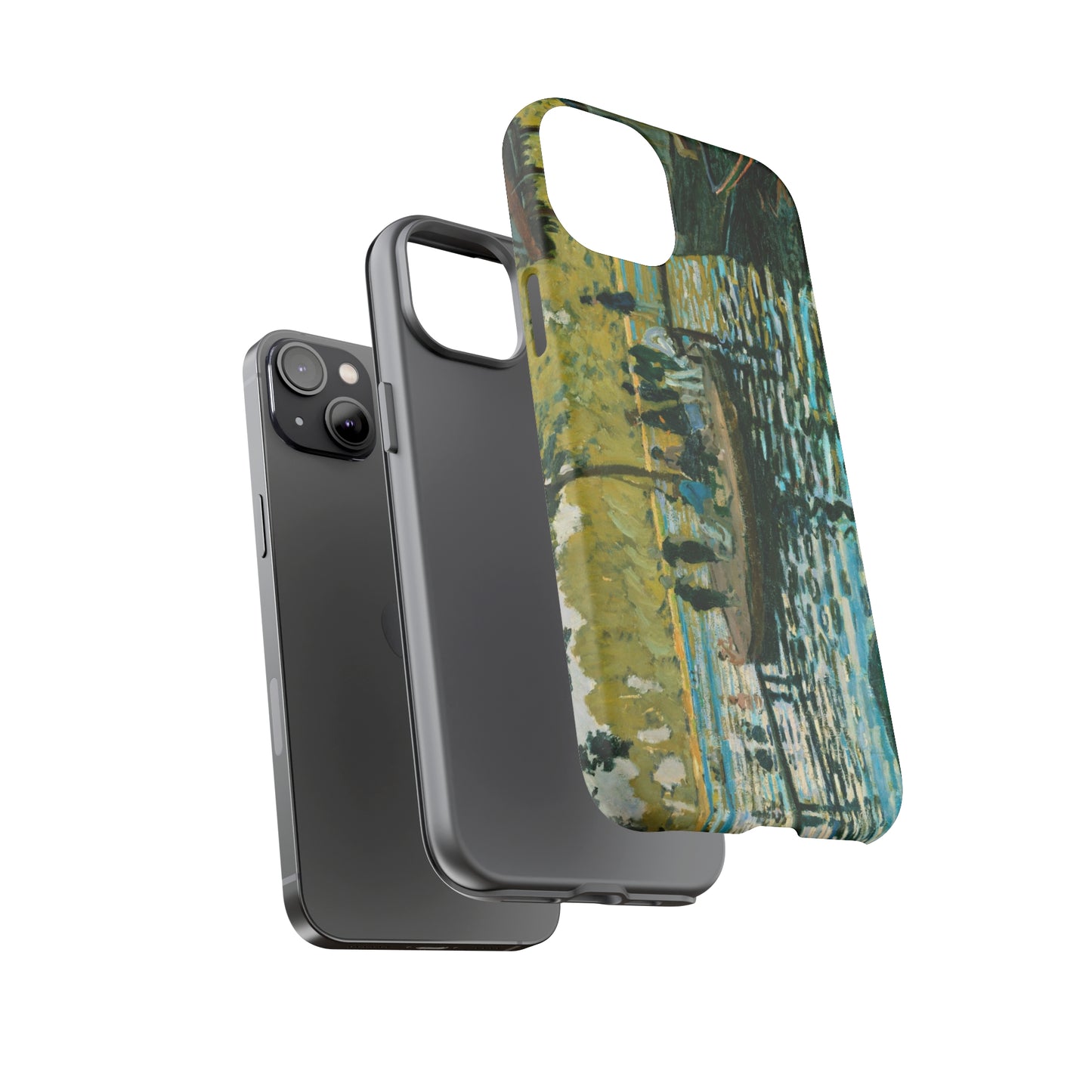 La Grenouillére by Claude Monet - Cell Phone Case