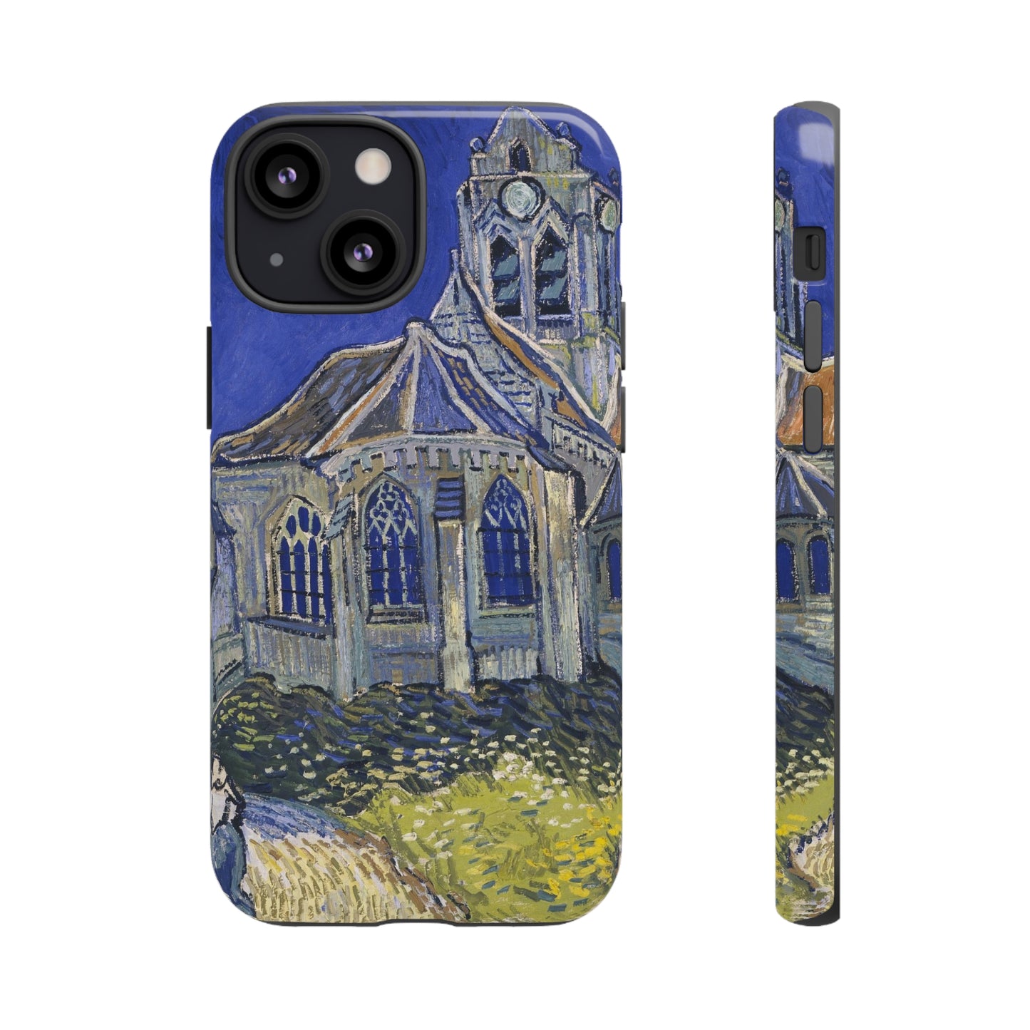 The Church in Auvers sur Oise by Vincent Van Gogh - Cell Phone Case