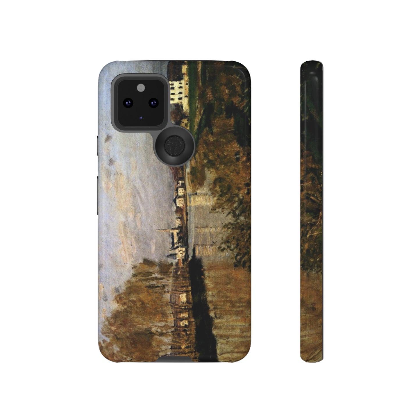 The Seine at Argenteuil by Claude Monet - Cell Phone Case