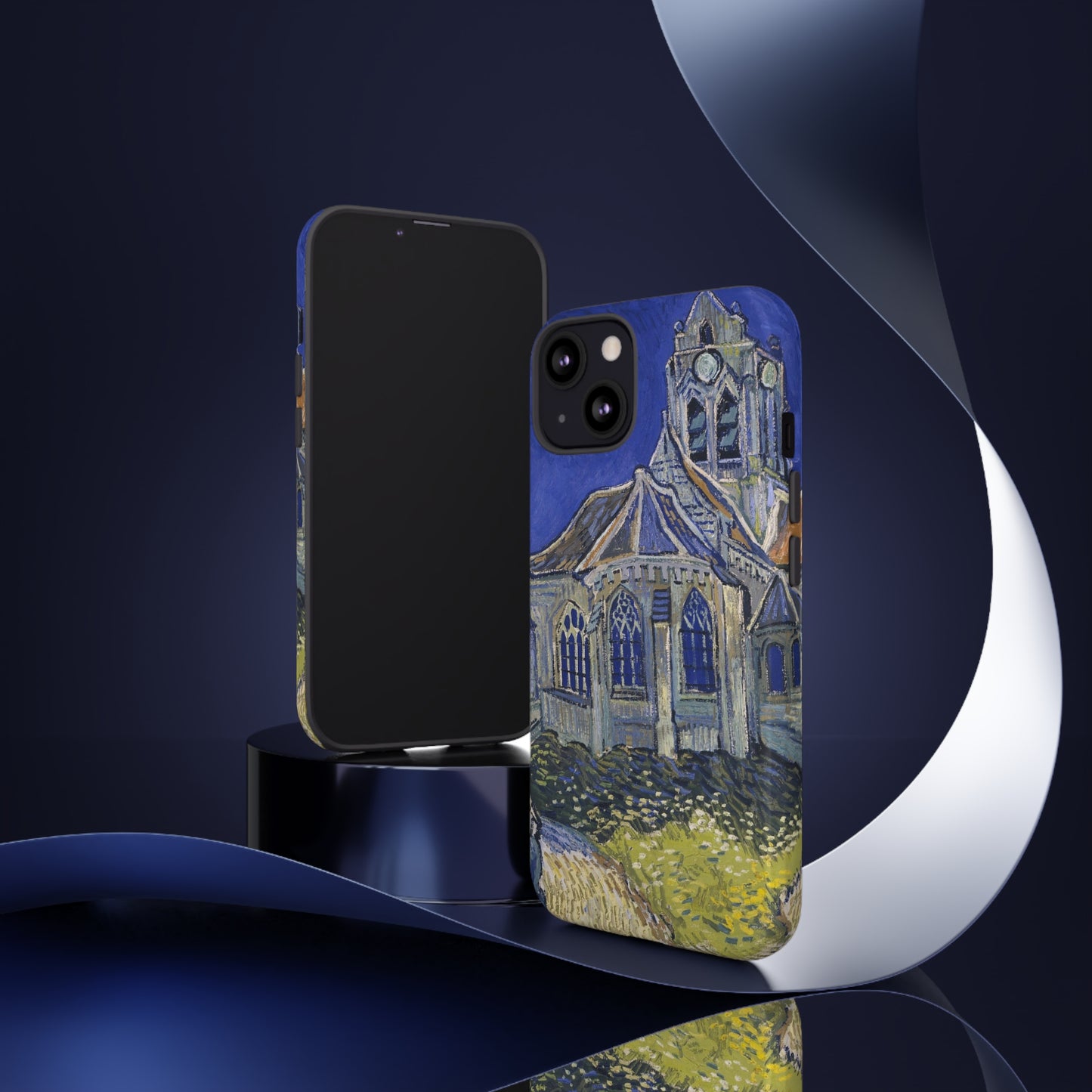 The Church in Auvers sur Oise by Vincent Van Gogh - Cell Phone Case