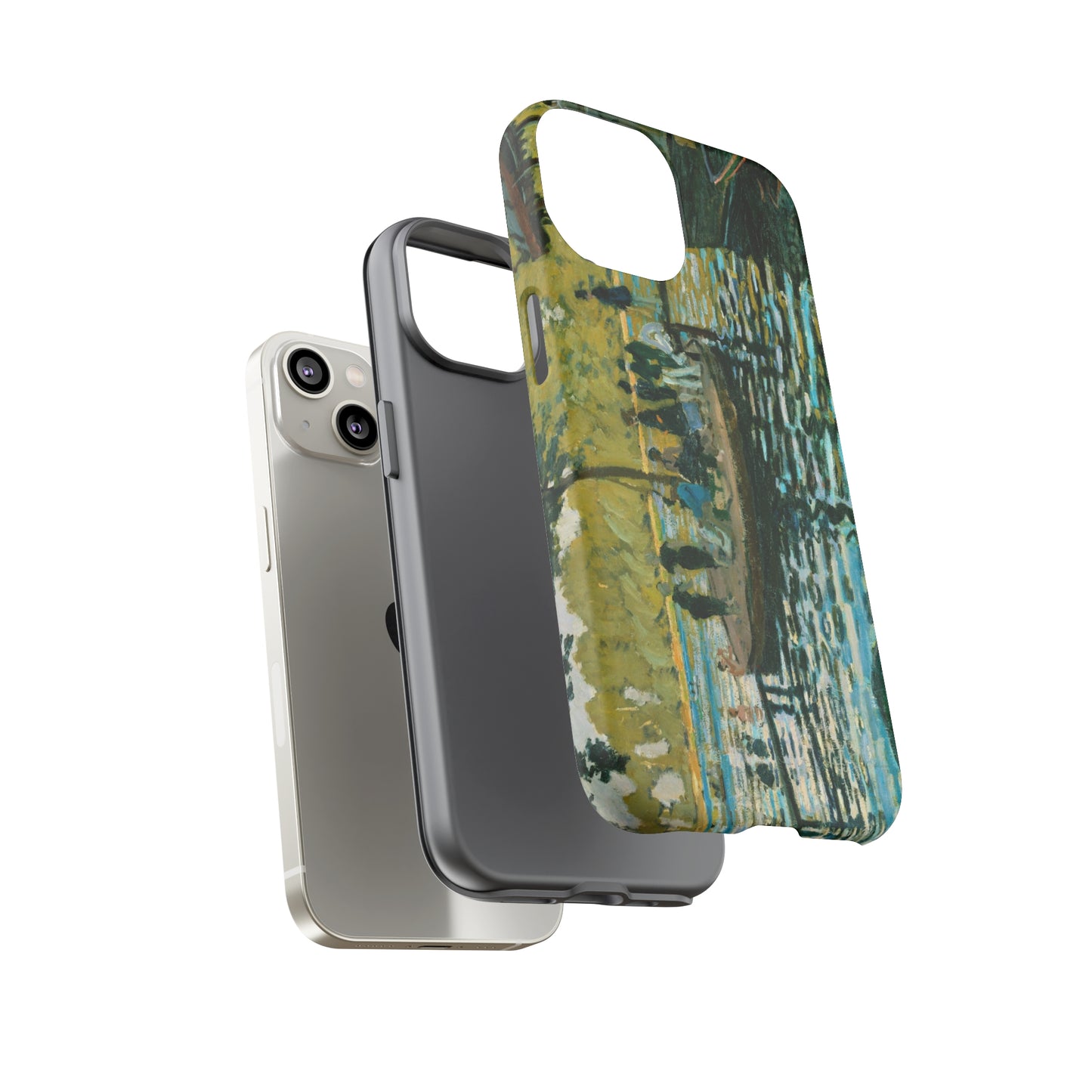 La Grenouillére by Claude Monet - Cell Phone Case