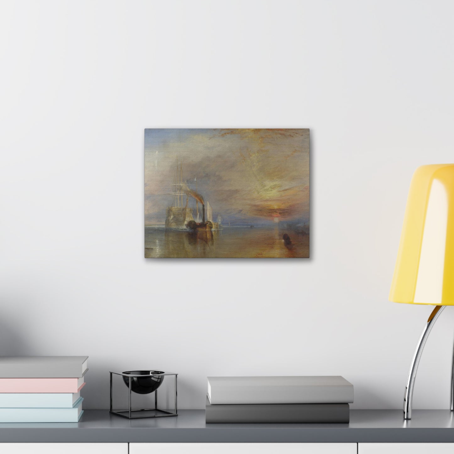 The Fighting Temeraire by JMW Turner - Canvas Print