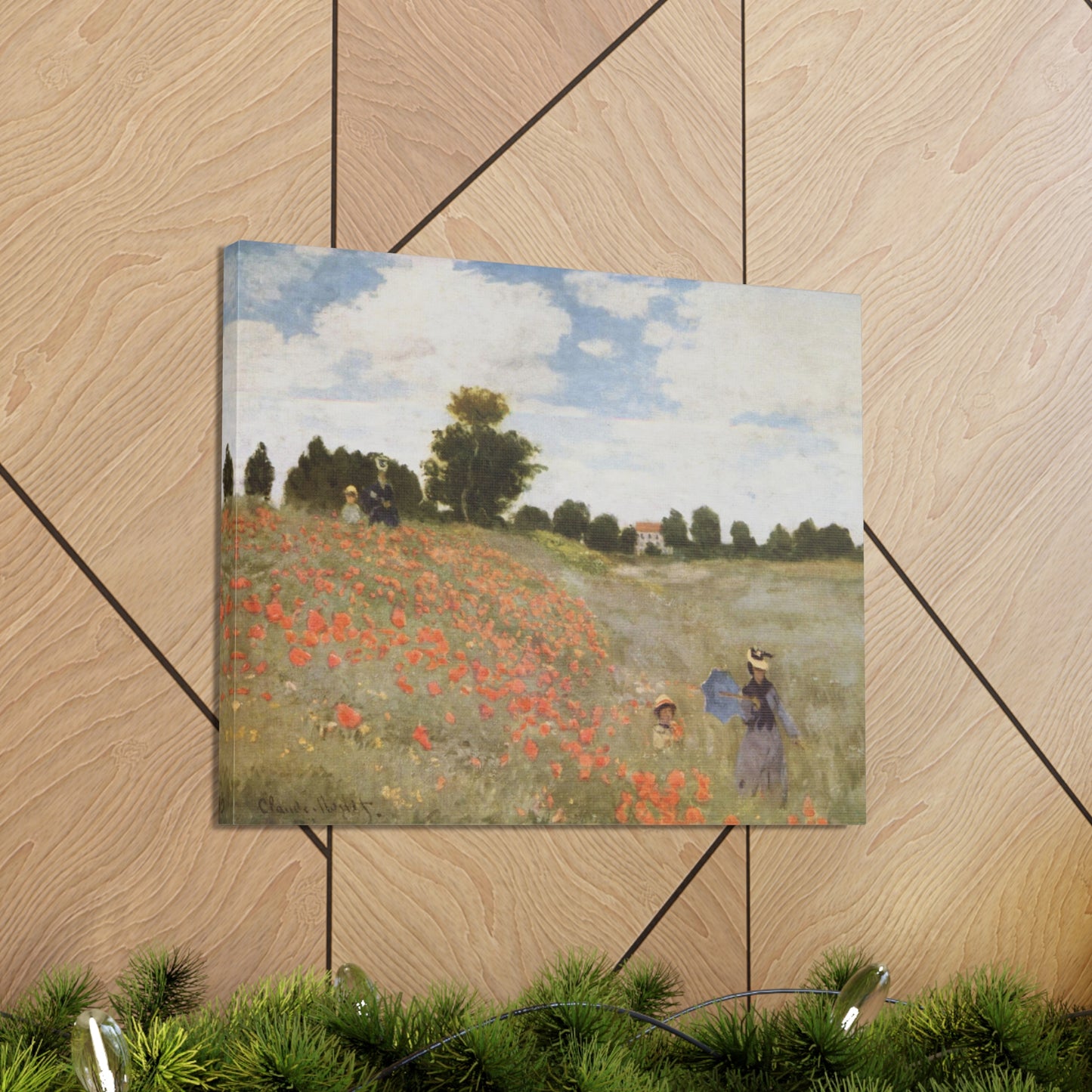Poppies by Claude Monet - Canvas Print