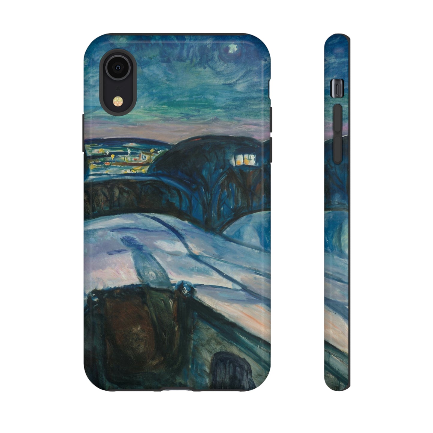 Starry Night by Edvard Munch - Cell Phone Case