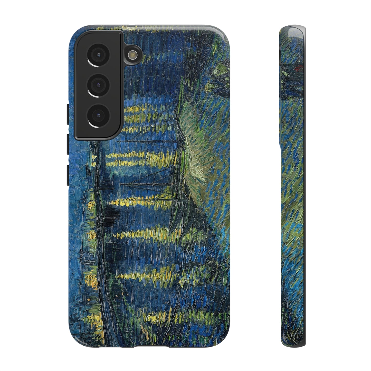 Starry Night over the Rhone by Vincent Van Gogh - Cell Phone Case