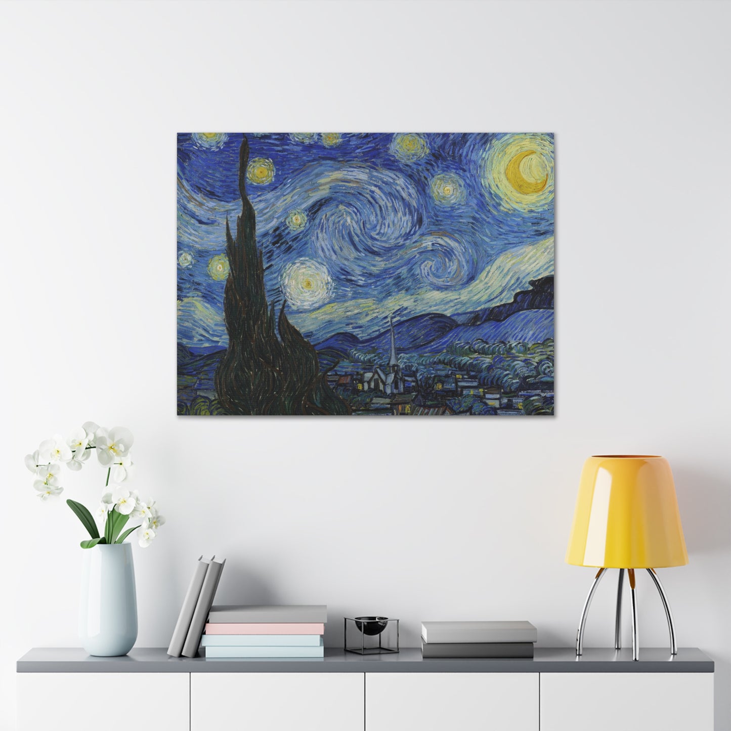 Starry Night by Vincent Van Gogh - Canvas Print