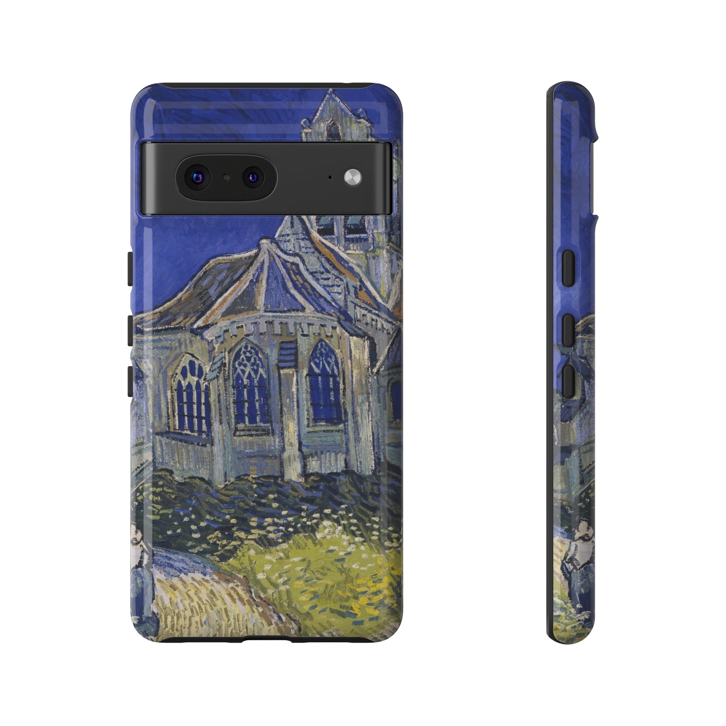 The Church in Auvers sur Oise by Vincent Van Gogh - Cell Phone Case
