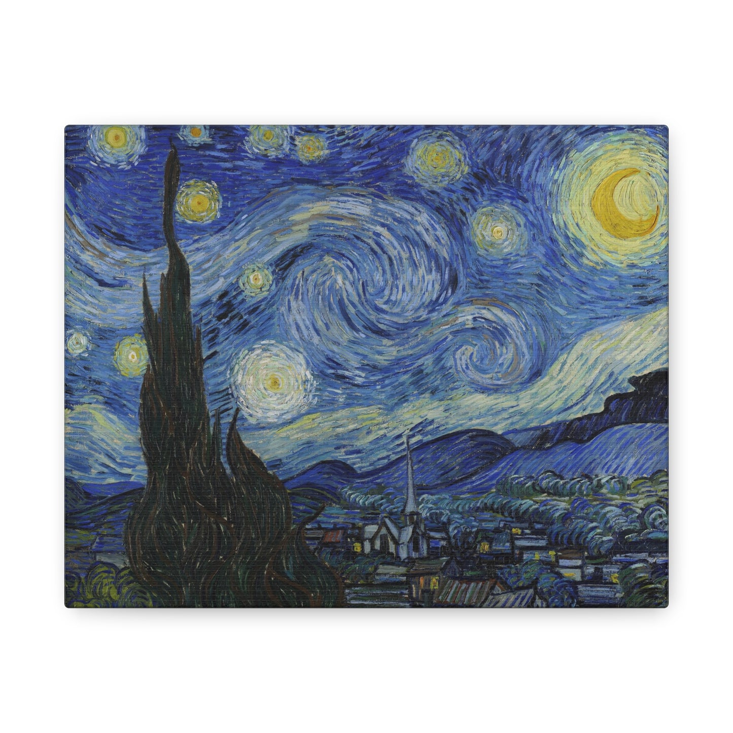 Starry Night by Vincent Van Gogh - Canvas Print