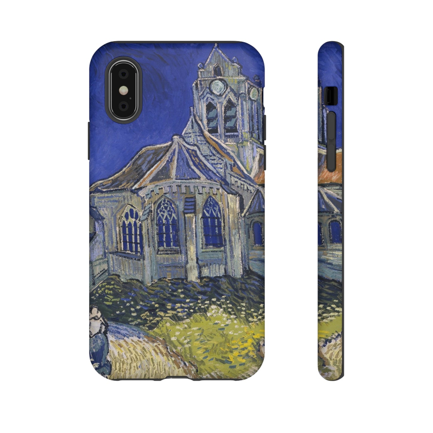 The Church in Auvers sur Oise by Vincent Van Gogh - Cell Phone Case