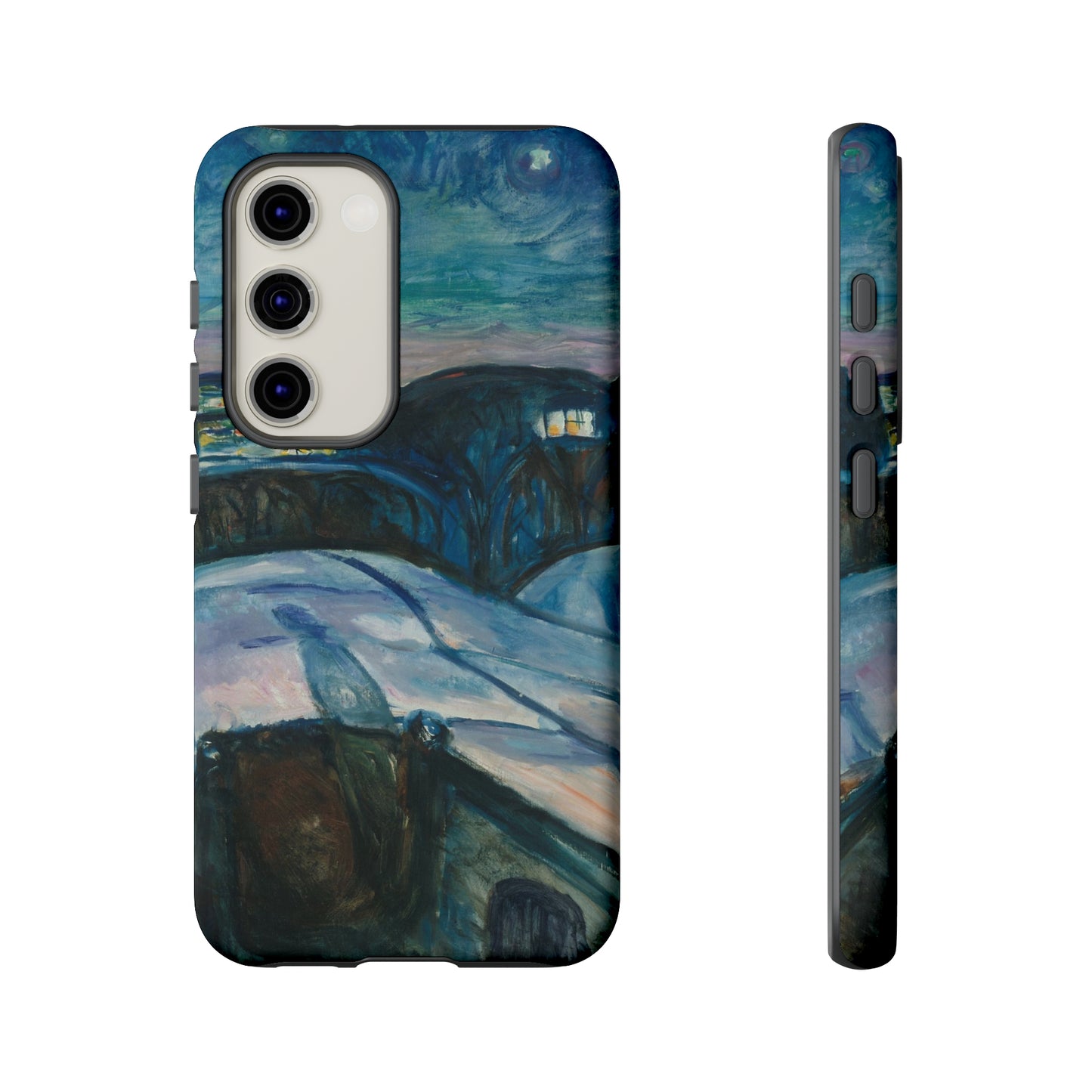 Starry Night by Edvard Munch - Cell Phone Case