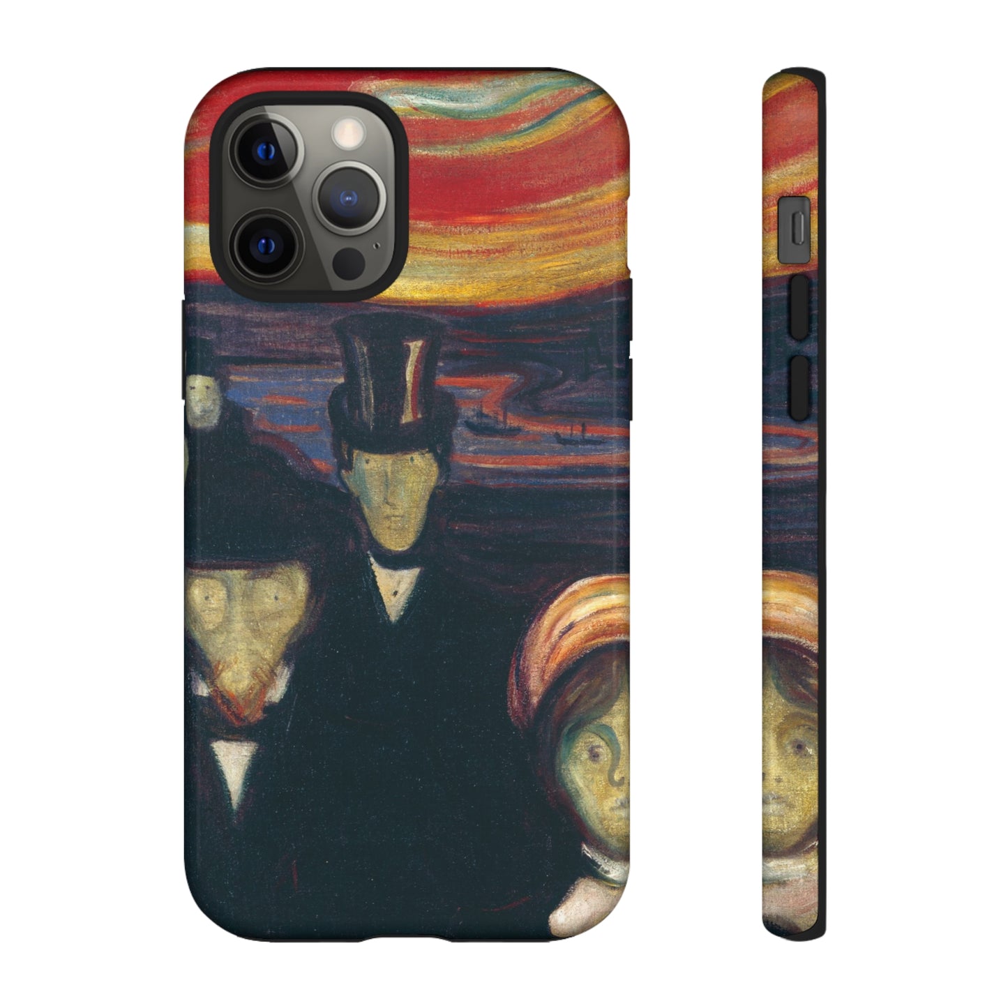 Anxiety by Edvard Munch - Cell Phone Case